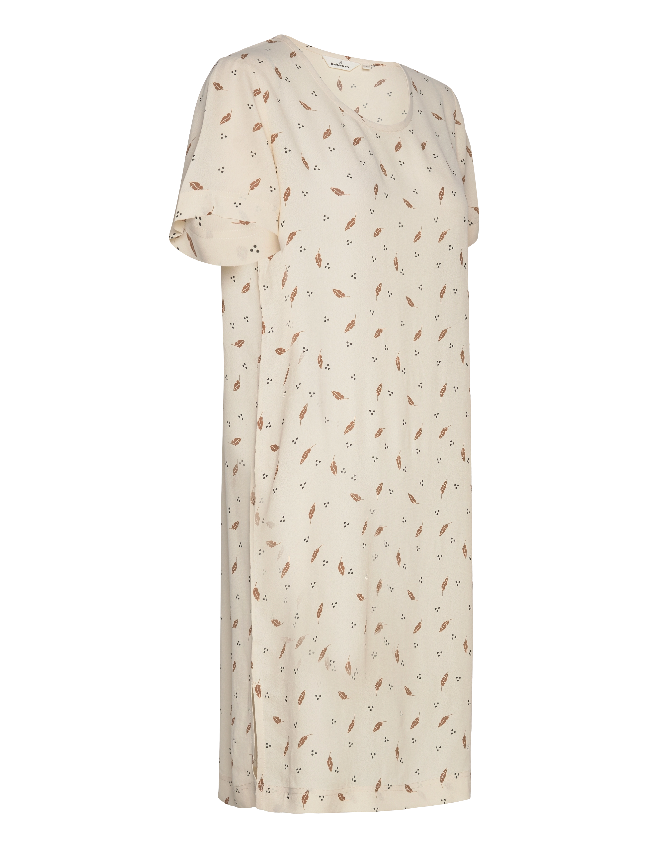 Basic Apparel - Nedel Short Dress - t-shirtkjoler - birch - 3