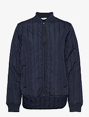 Basic Apparel - Louisa Short Jacket - light jackets - navy - 0