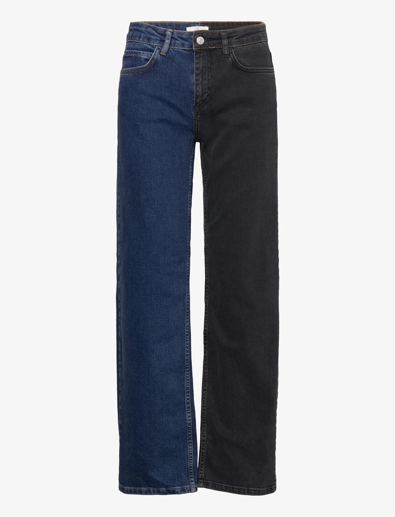 Basic Apparel - T. Elisa Jeans - sirge säärega teksad - mid blue/black washed - 0