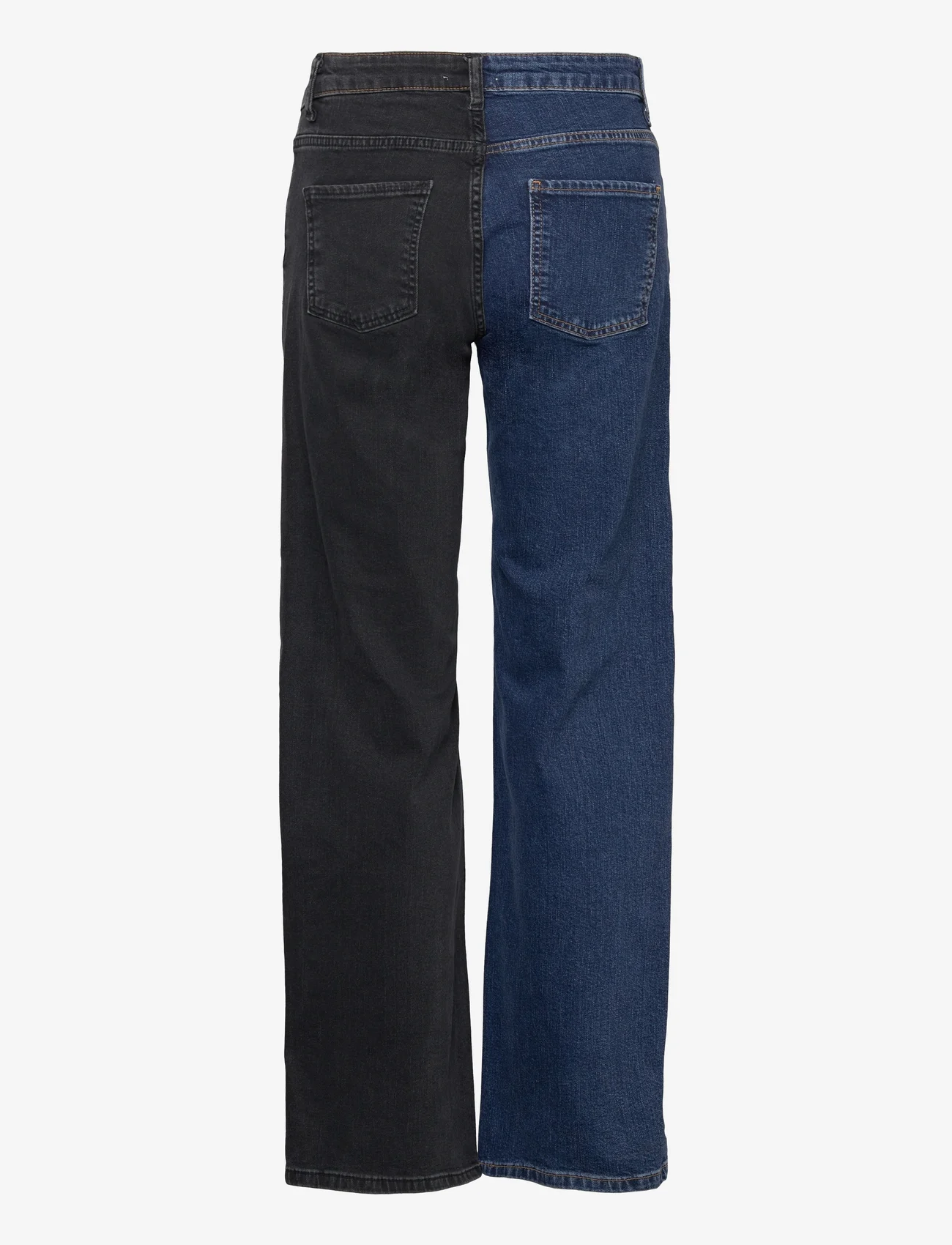 Basic Apparel - T. Elisa Jeans - straight jeans - mid blue/black washed - 1