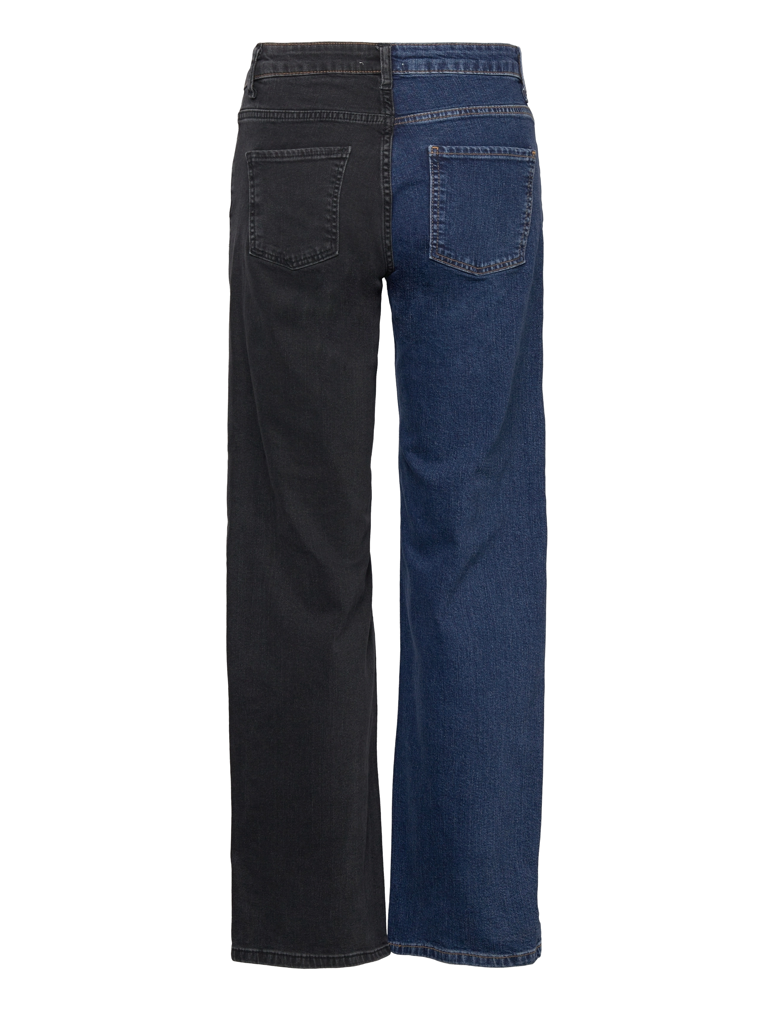 Basic Apparel - T. Elisa Jeans - mid blue/black washed - 1