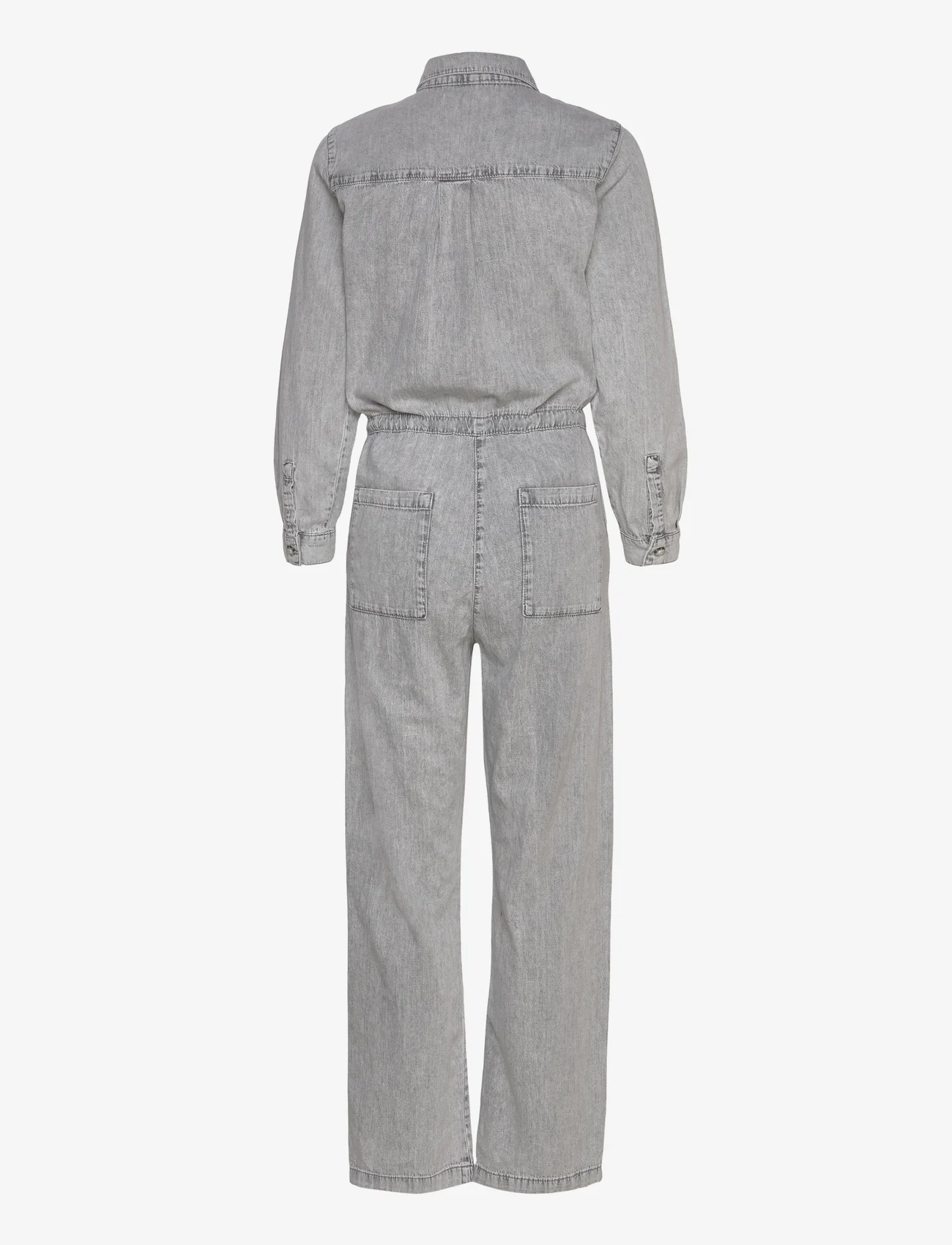 Basic Apparel - Bluebell Jumpsuit - denimkläder - grey - 1