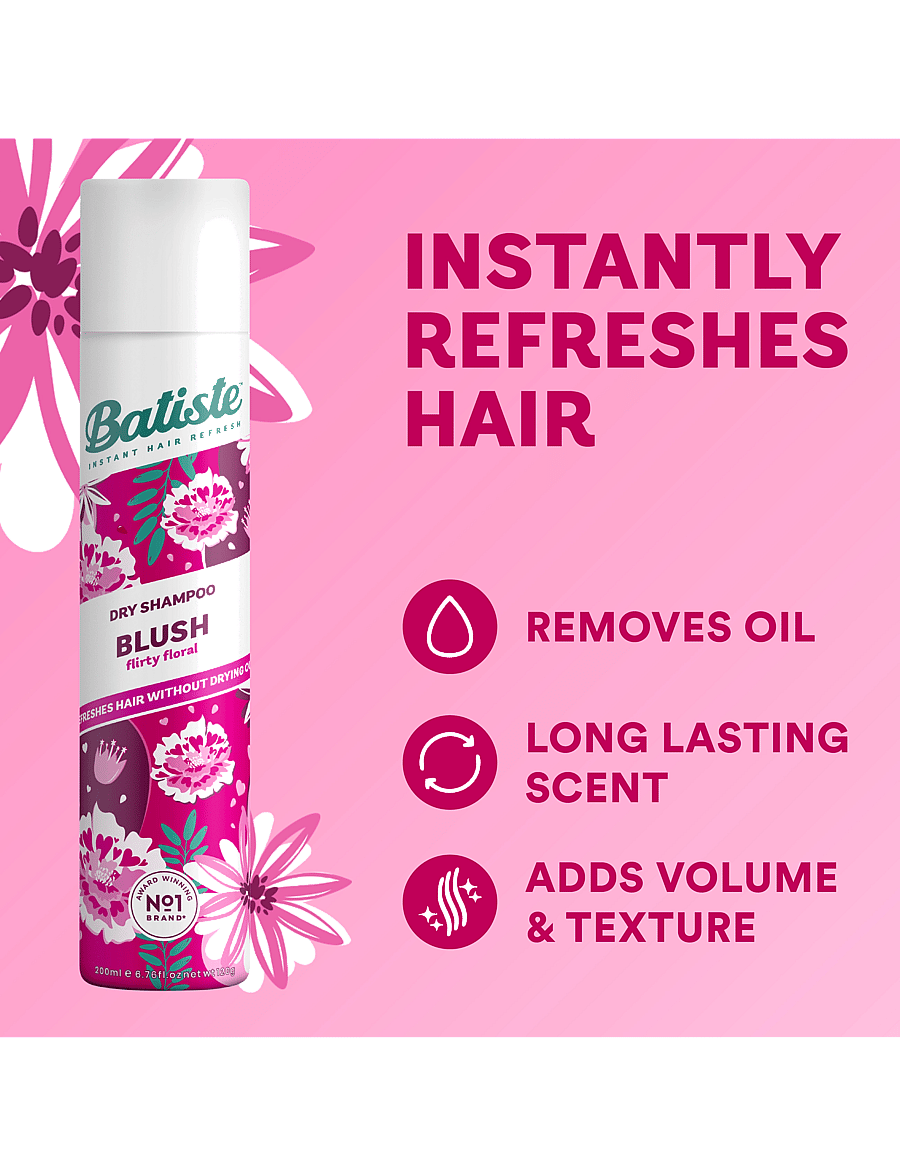 Batiste - Batiste Dry Shampoo Blush - kuivšampoon - no colour - 1