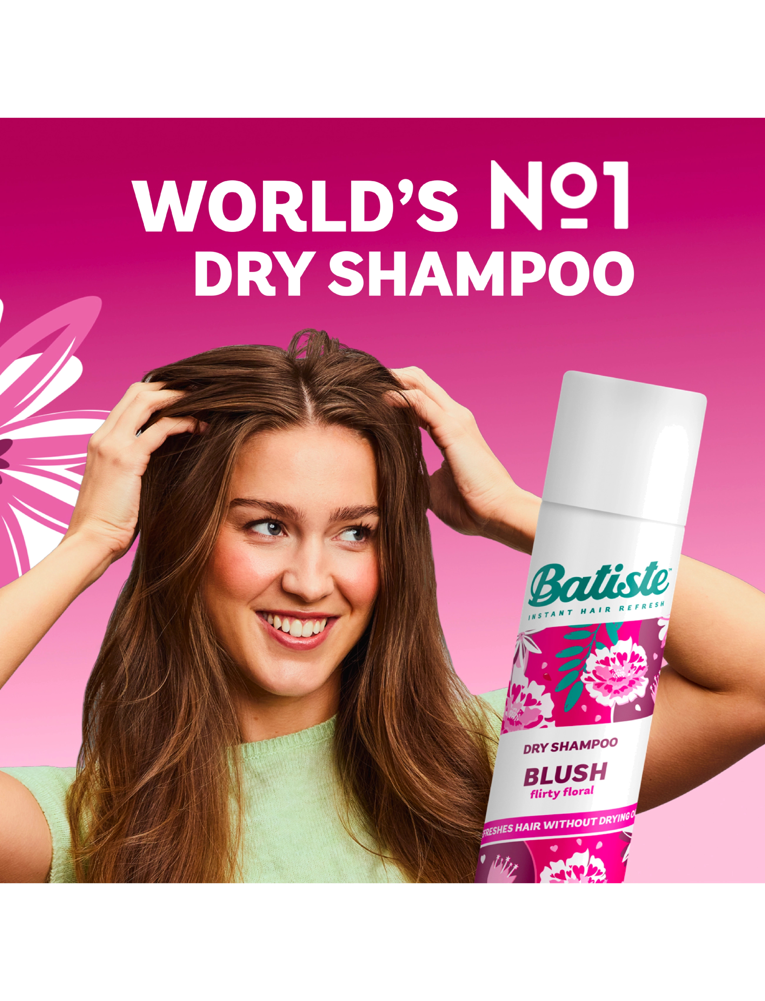 Batiste - Batiste Dry Shampoo Blush - torrschampo - no colour - 5