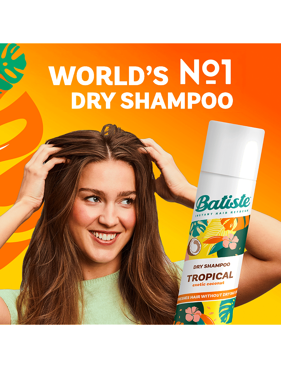 Batiste - Batiste Dry Shampoo Tropical - juuksed - no colour - 5