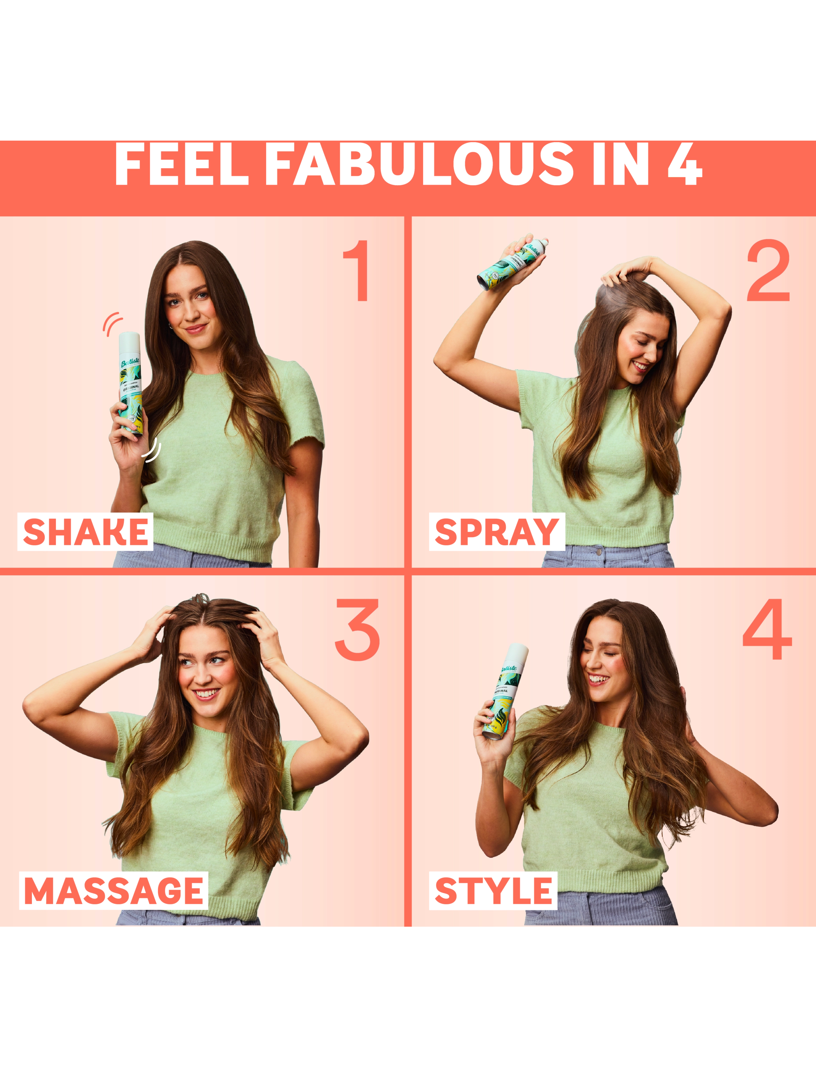 Batiste - Batiste Dry Shampoo Bare - tørshampoos - no colour - 3