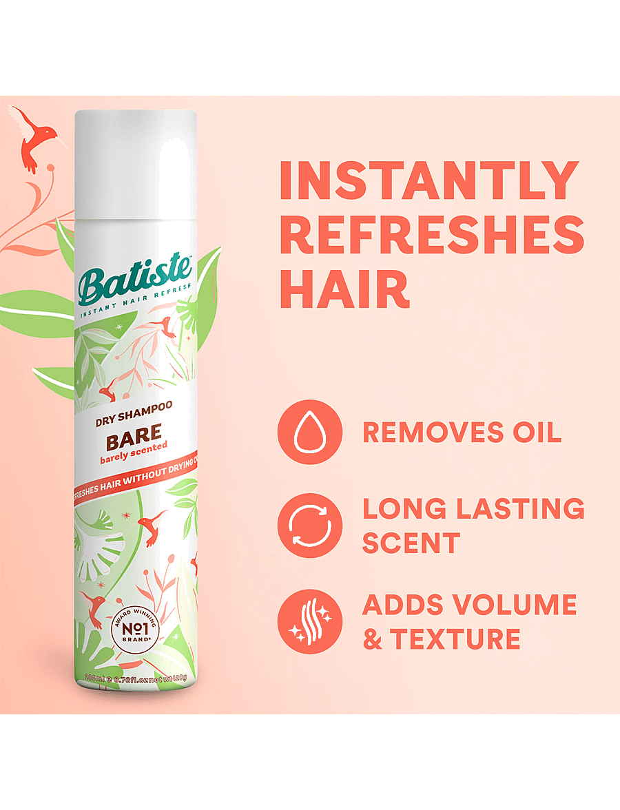 Batiste - Batiste Dry Shampoo Bare - kuivšampoon - no colour - 4