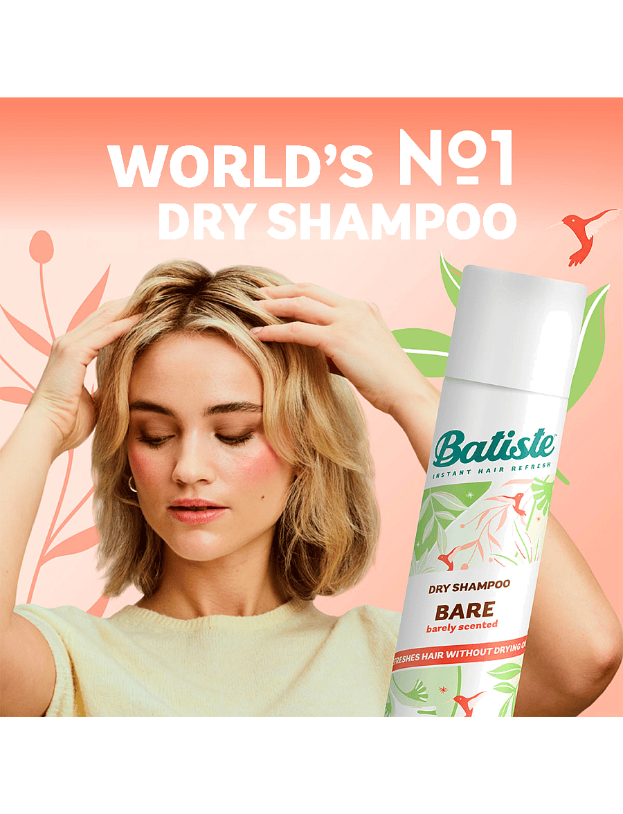 Batiste - Batiste Dry Shampoo Bare - kuivšampoon - no colour - 5
