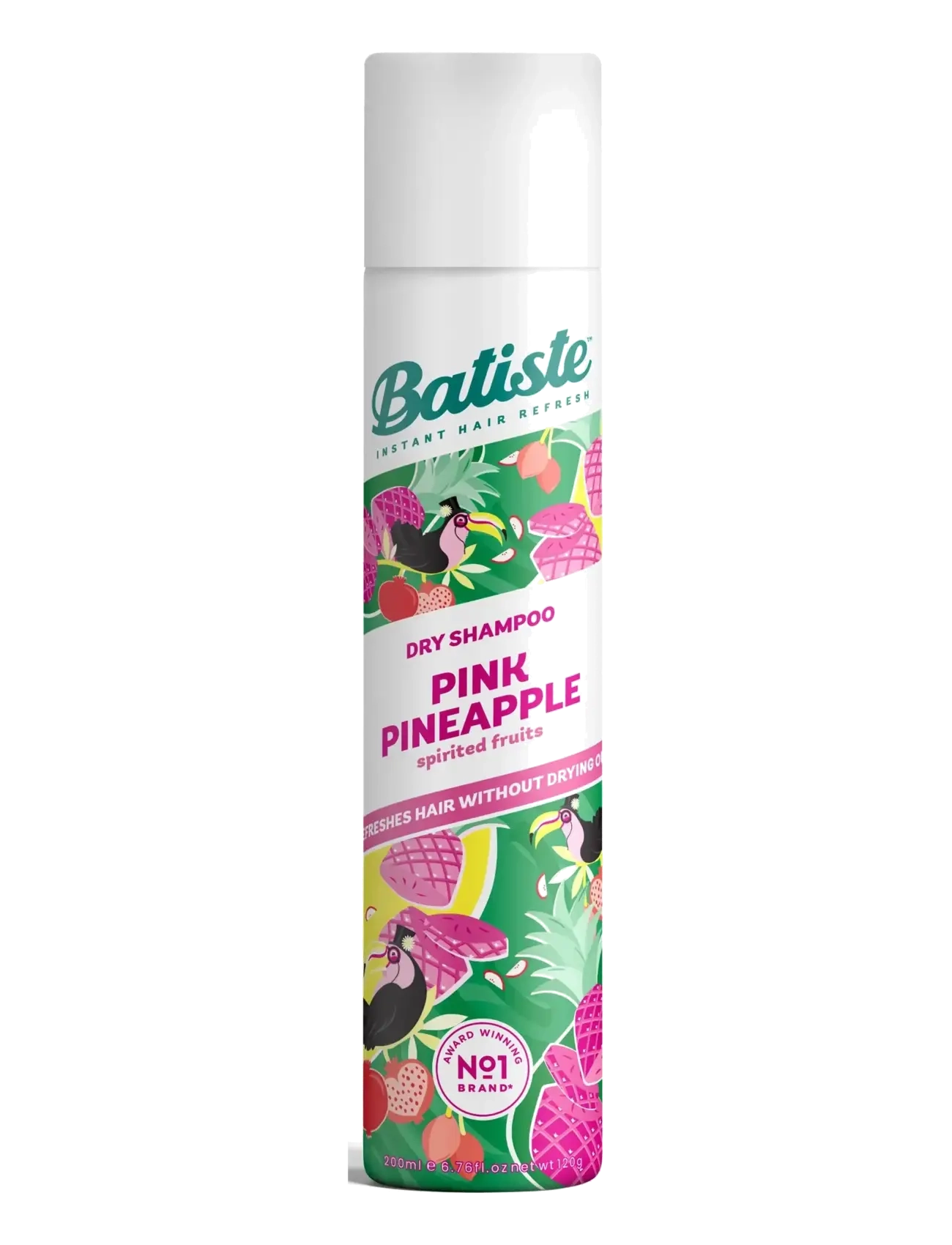 Batiste Batiste Dry Shampoo Pink Pineapple, 200 ml, Nude, Pleje > Tørshampoo, Dame