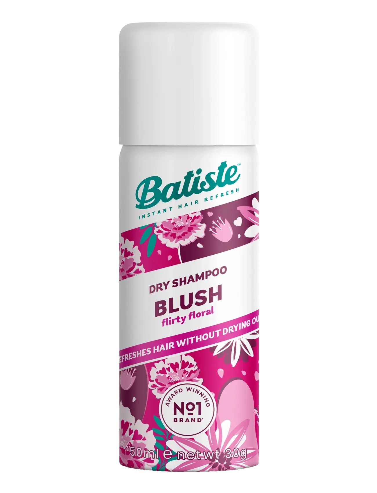 Batiste Dry Shampoo Blush Mini, Tørshampoo, Nude, Str: 50 ml