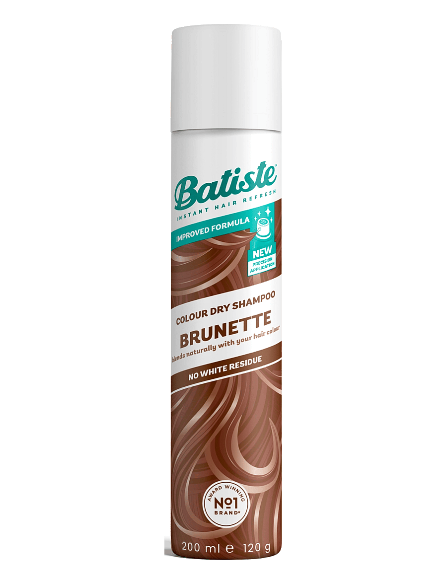 Batiste - Batiste Color Dry Shampoo Brunette - sommerens hårprodukter - medium brunette - 0