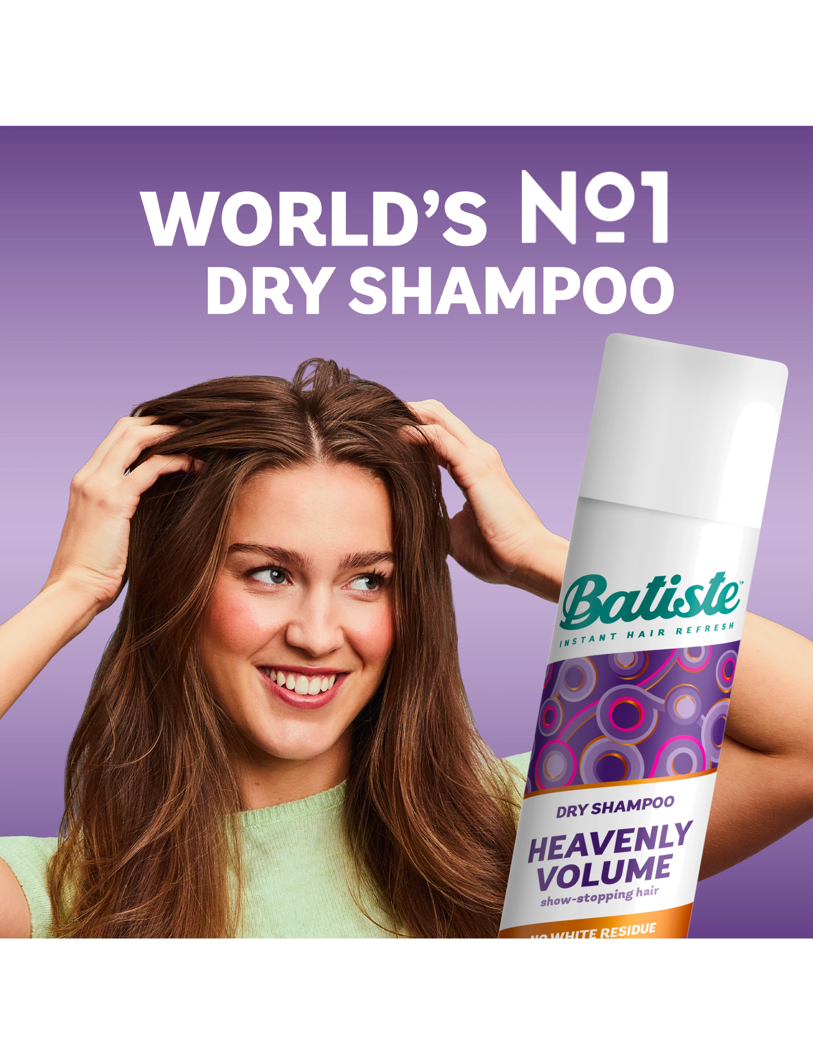 Batiste - Batiste Dry Shampoo Heavenly Volume - tørshampoos - no colour - 5