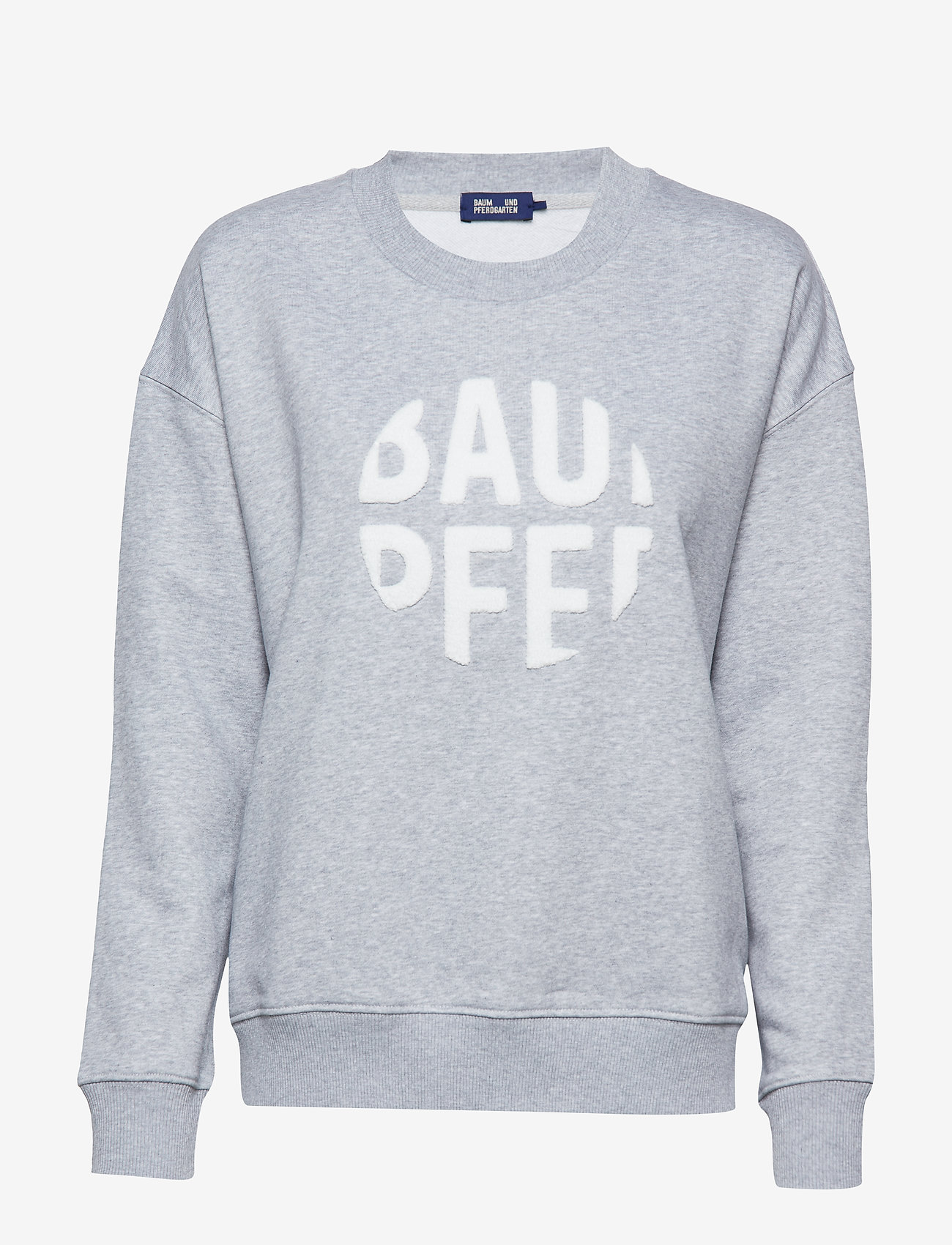 GREY MELANGE WHITE
