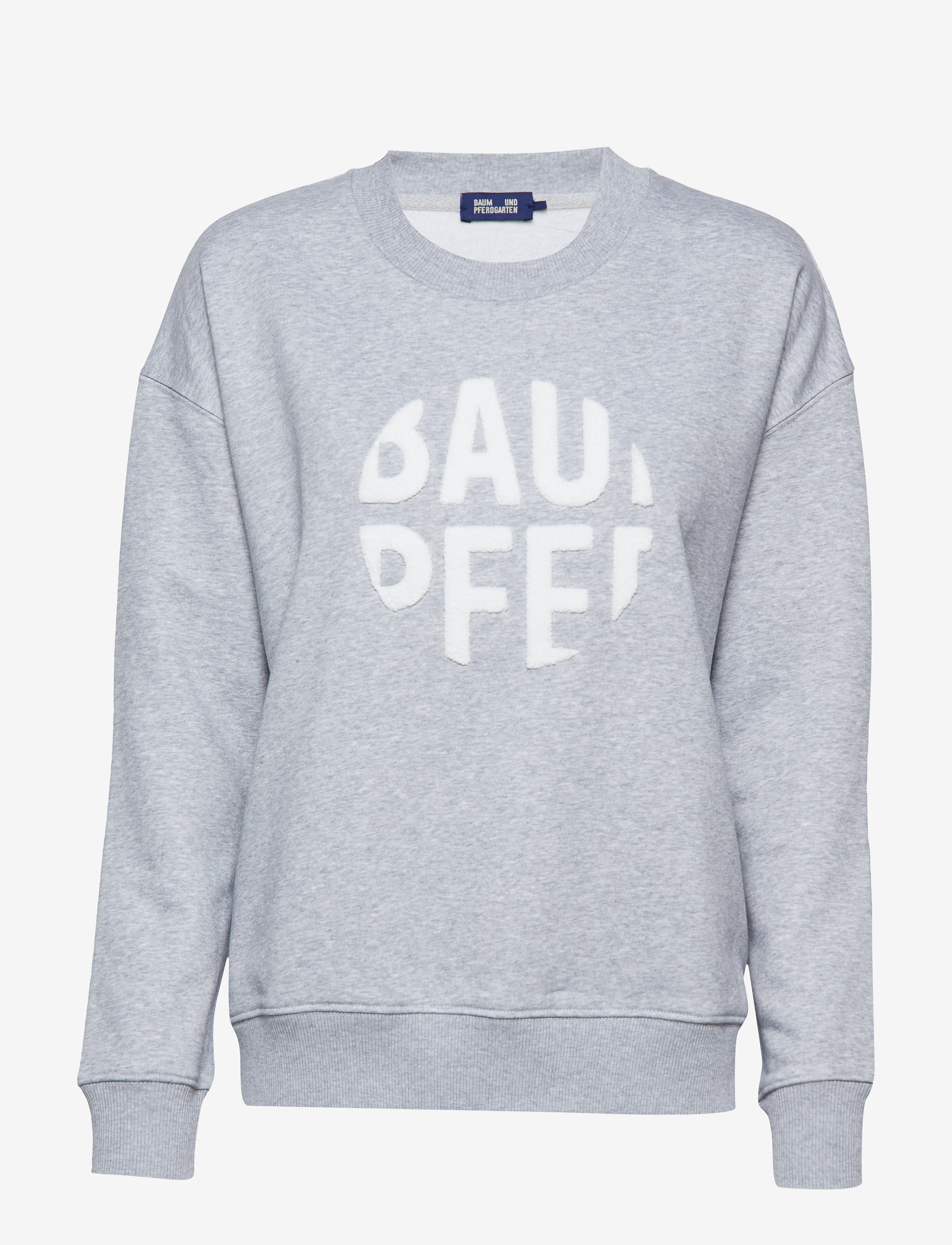 GREY MELANGE WHITE