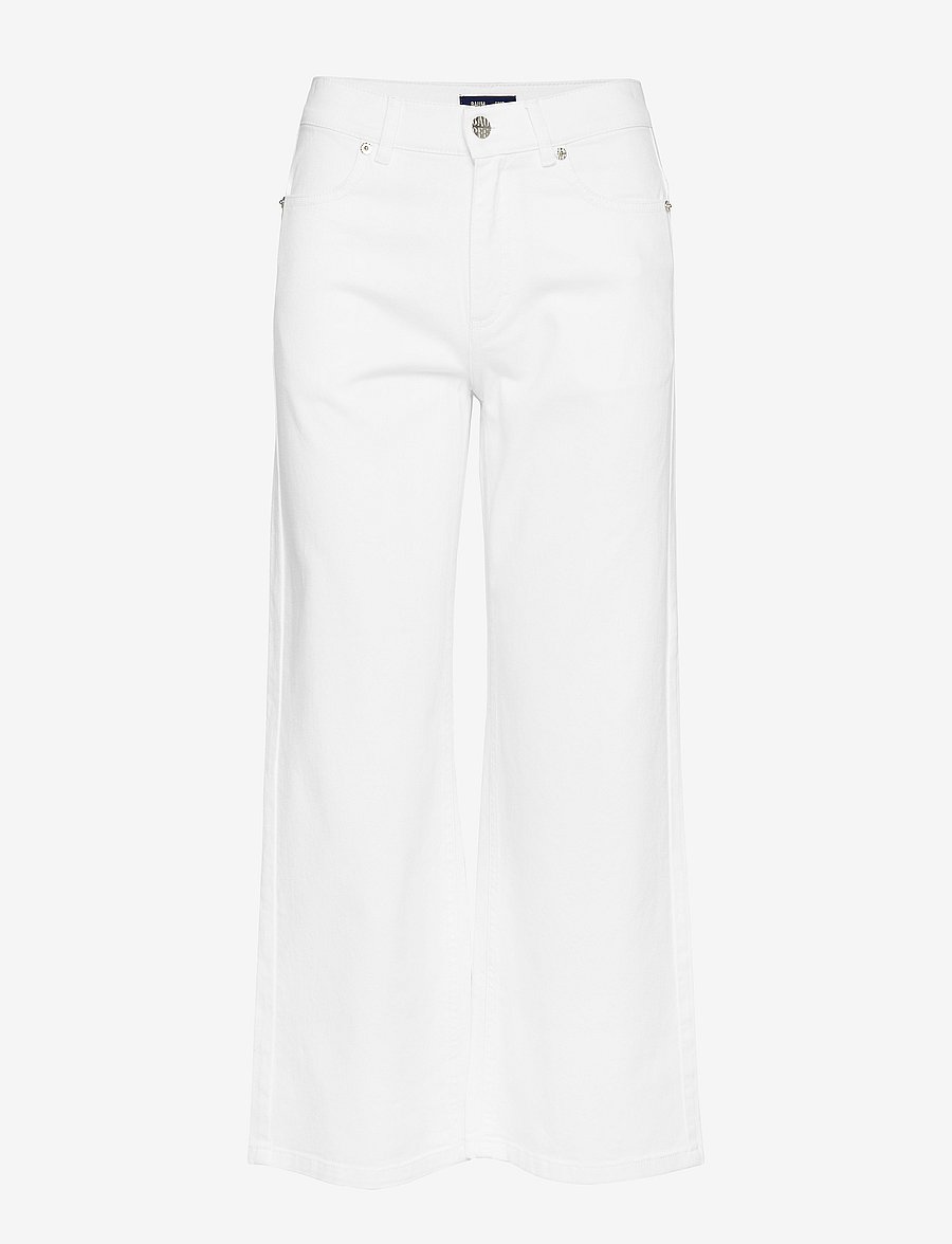 Baum und Pferdgarten - NOLA - hosen mit weitem bein - white denim - 0