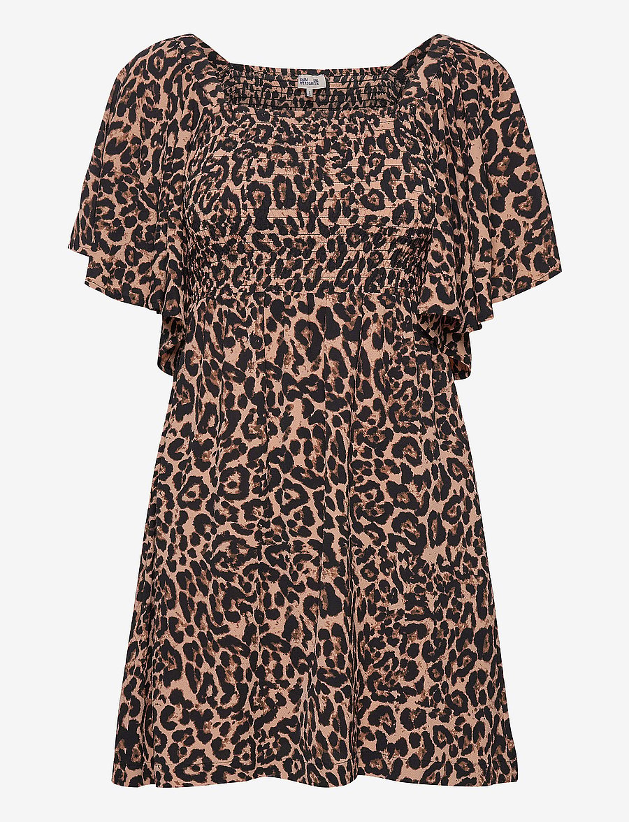 Baum und Pferdgarten - ATENA - kurze kleider - natural leopard - 0