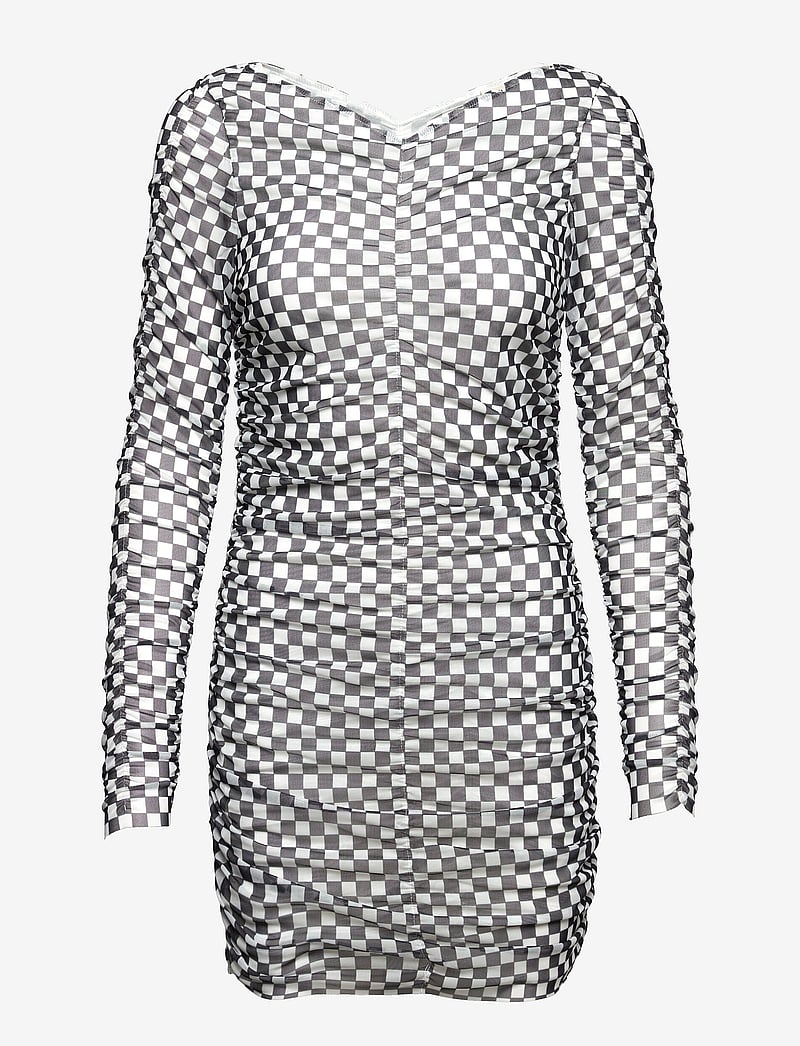 Baum und Pferdgarten - JUNEAUX - fodralklänningar - black checkered - 0