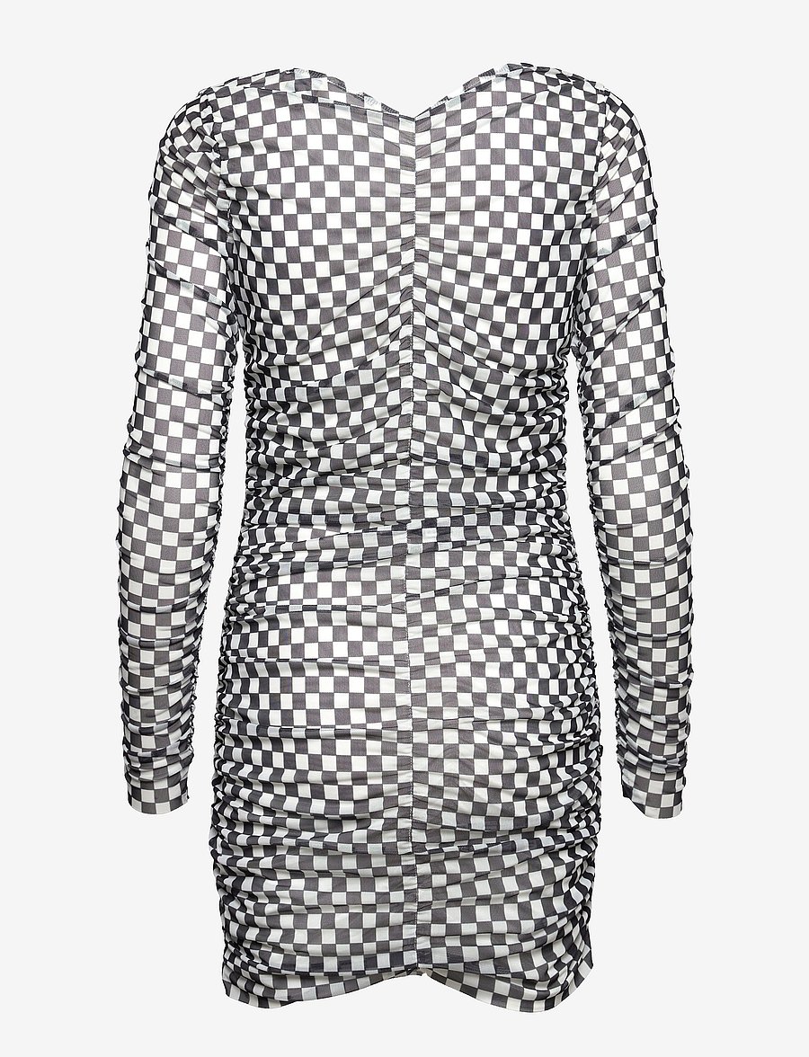 Baum und Pferdgarten - JUNEAUX - etuikleider - black checkered - 1