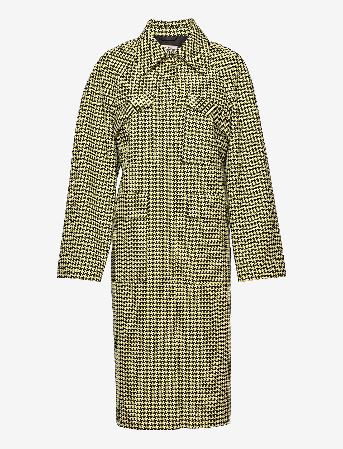 YELLOW BLACK HOUNDSTOOTH