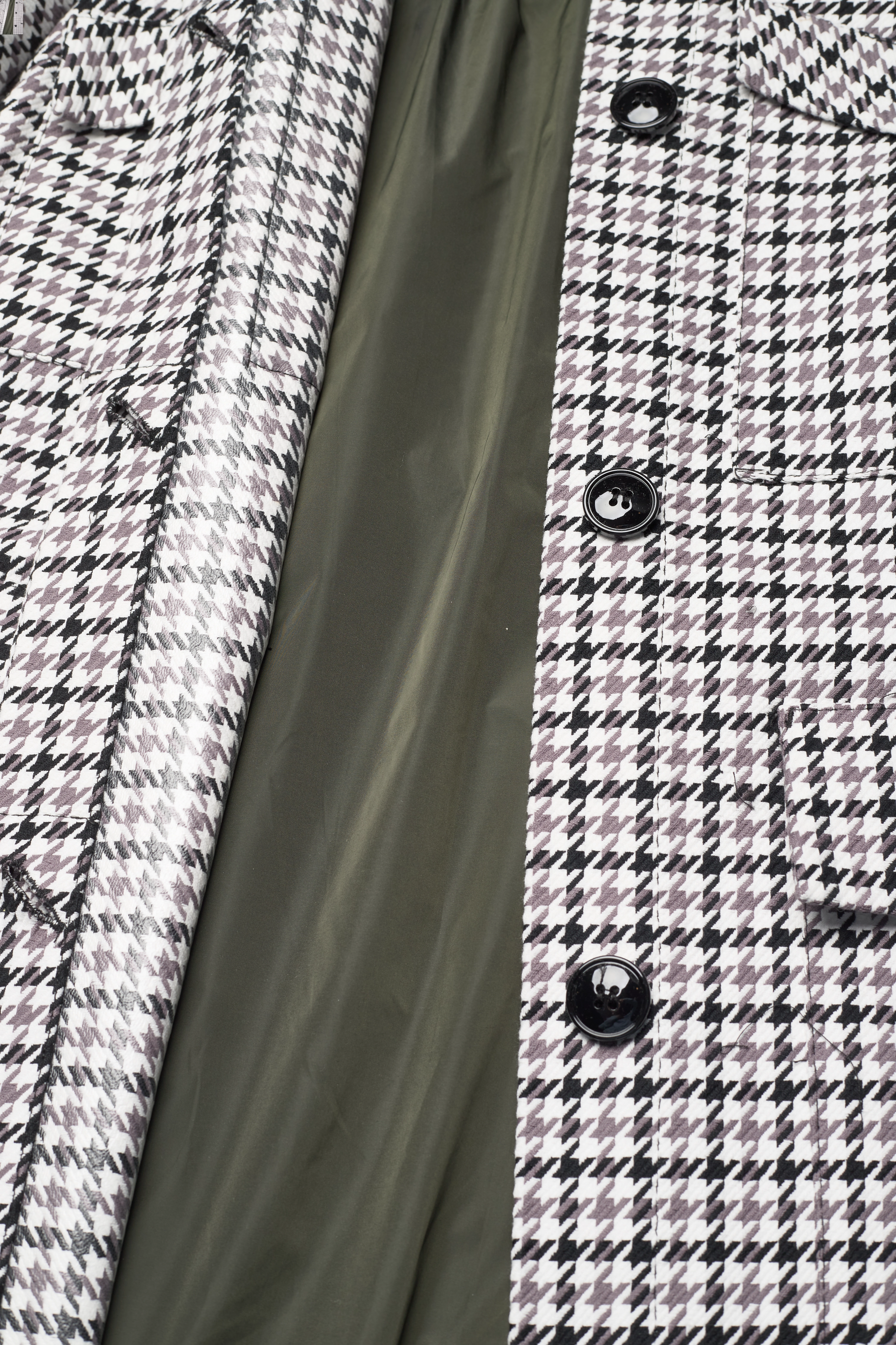 Baum und Pferdgarten - DELTA - grey black houndstooth - 5