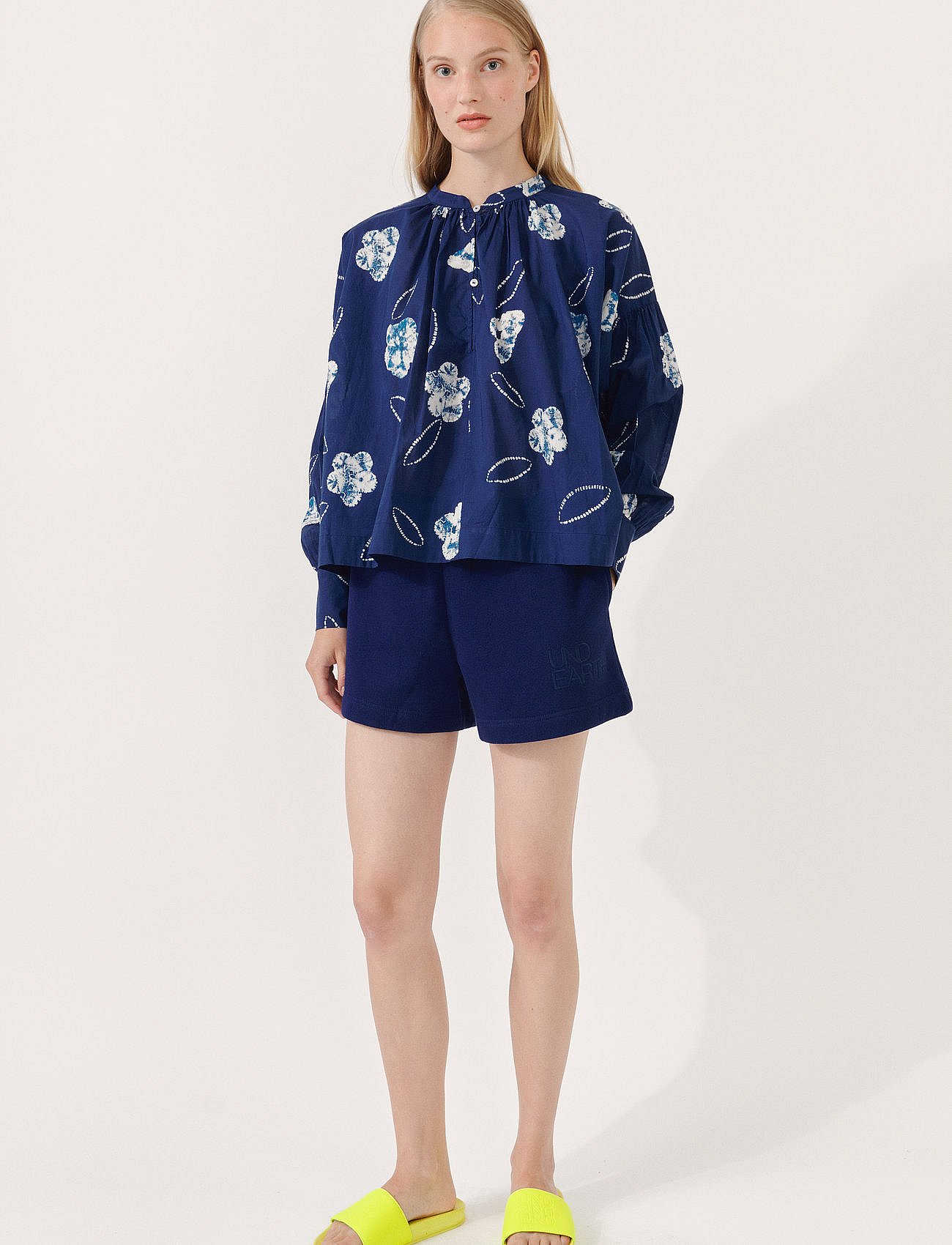 MEGHNA - BLUE SHIBORI