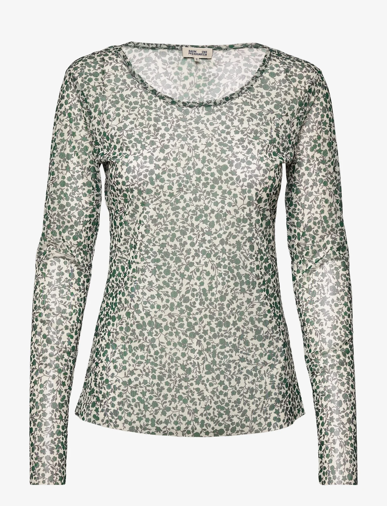 Baum und Pferdgarten - JODIANA - t-shirt & tops - ink petite fleur green - 0