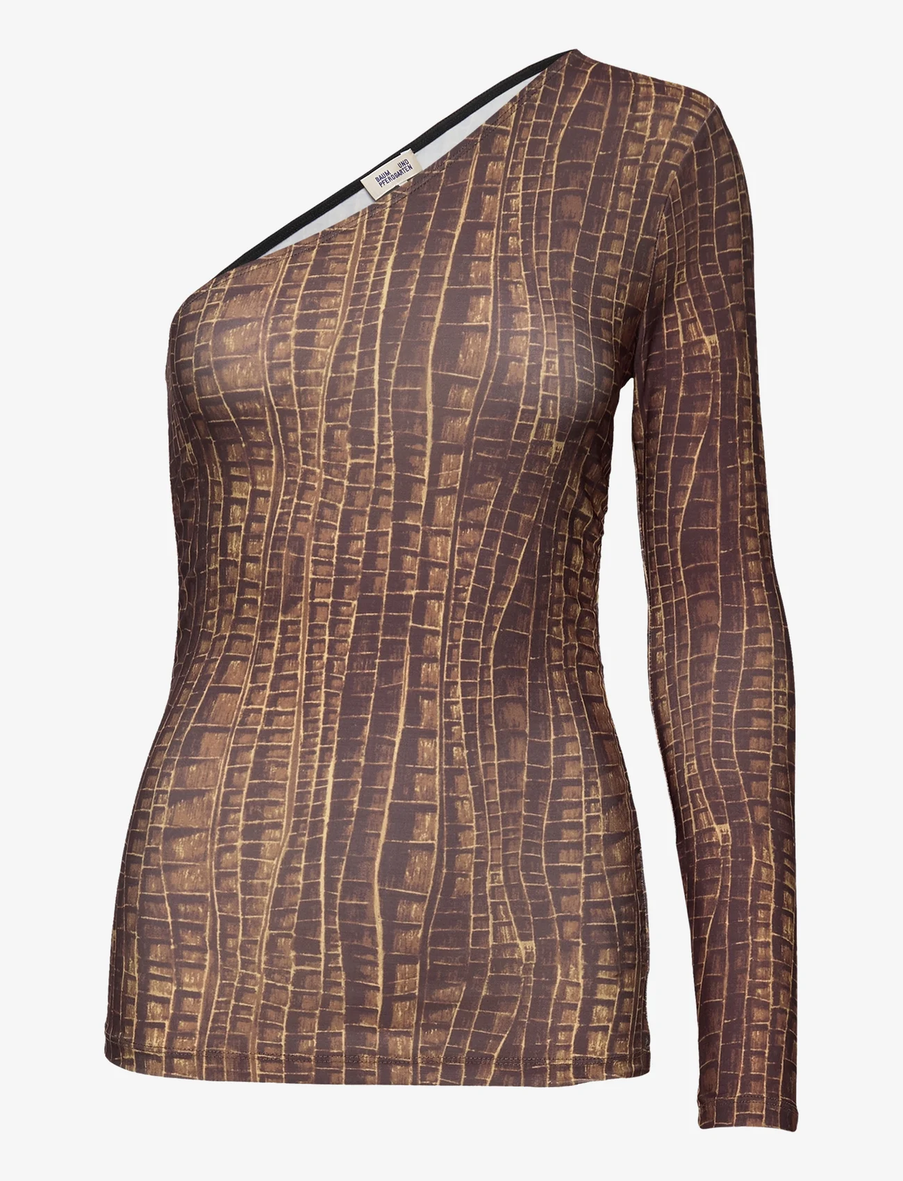 Baum und Pferdgarten - JAMAICA - long-sleeved blouses - brown reptile - 0