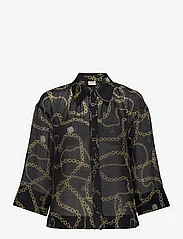 Baum und Pferdgarten - MOMO - blouses met lange mouwen - black chain - 0
