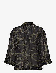 Baum und Pferdgarten - MOMO - long-sleeved blouses - black chain - 1