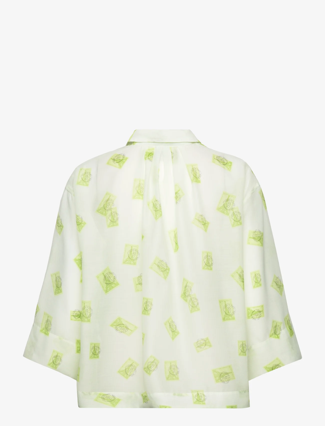 Baum und Pferdgarten - MOMO - long-sleeved blouses - green postage - 1