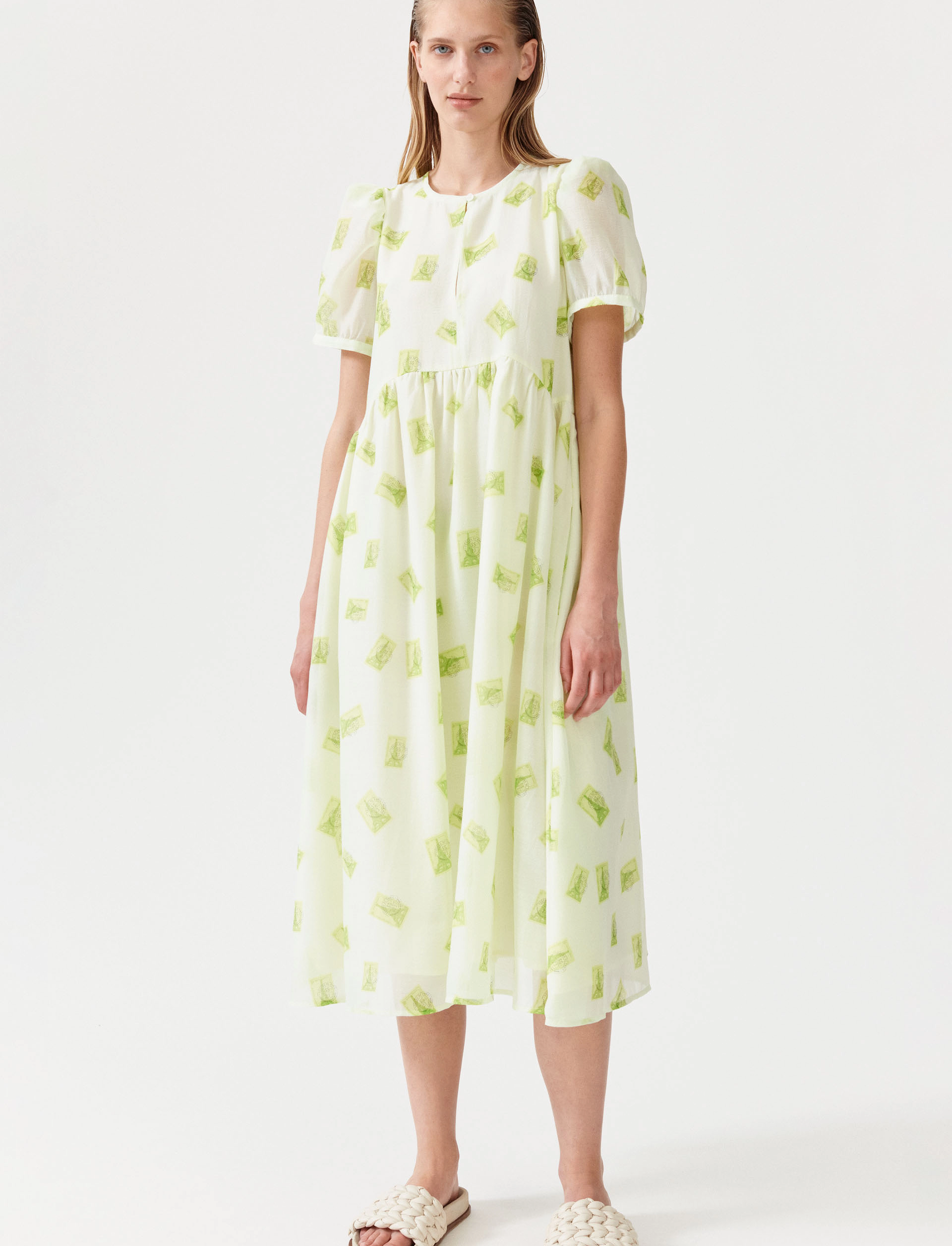 Baum und Pferdgarten - ARTEMIS - midi dresses - green postage - 0
