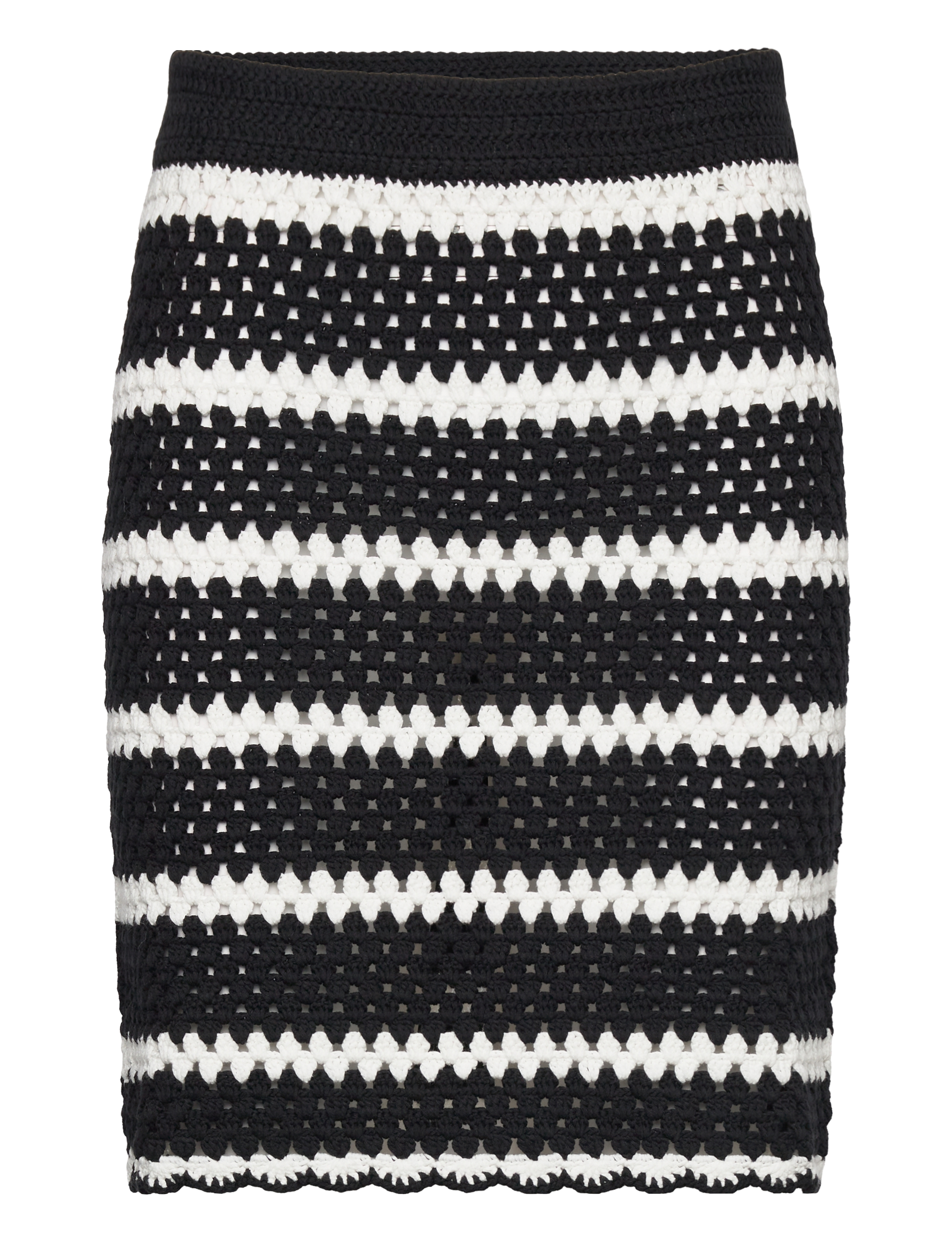 Baum und Pferdgarten CHEYENNE - Kleding - BLACK CREME CROCHET / black