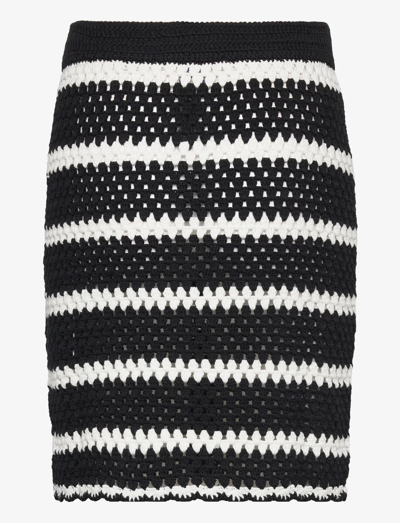 Baum und Pferdgarten - CHEYENNE - knitted skirts - black creme crochet - 1