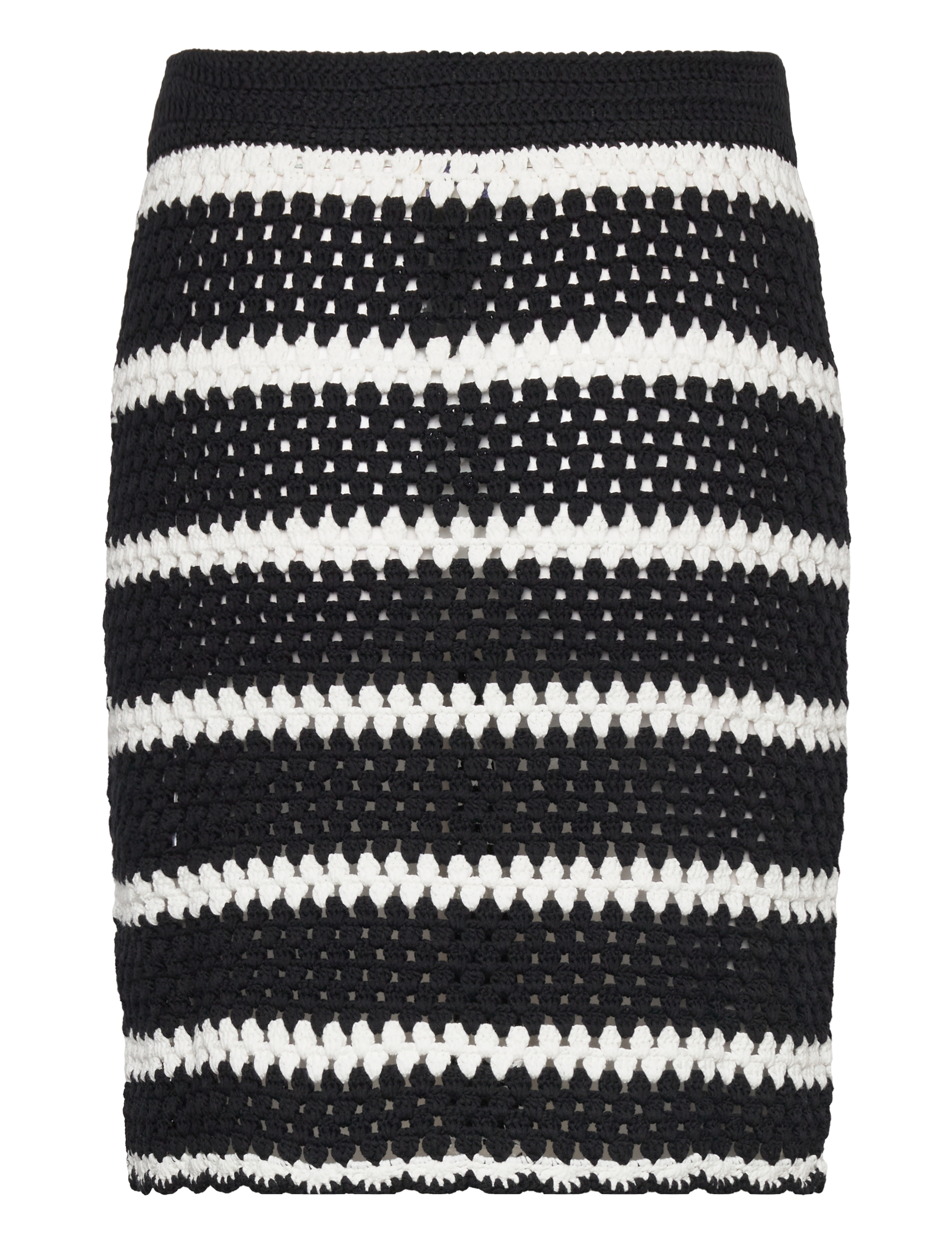Baum und Pferdgarten - CHEYENNE - midi nederdele - black creme crochet - 2