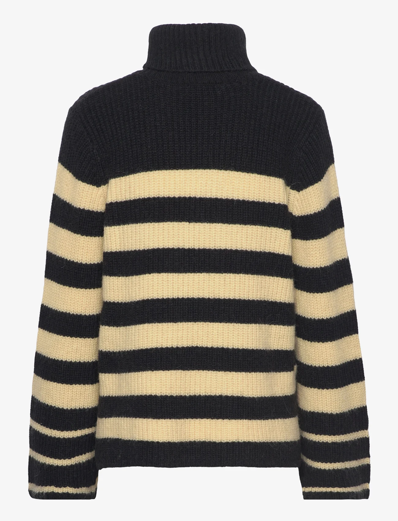 Baum und Pferdgarten - CHIKITA - megztiniai su aukšta apykakle - black yellow breton - 1
