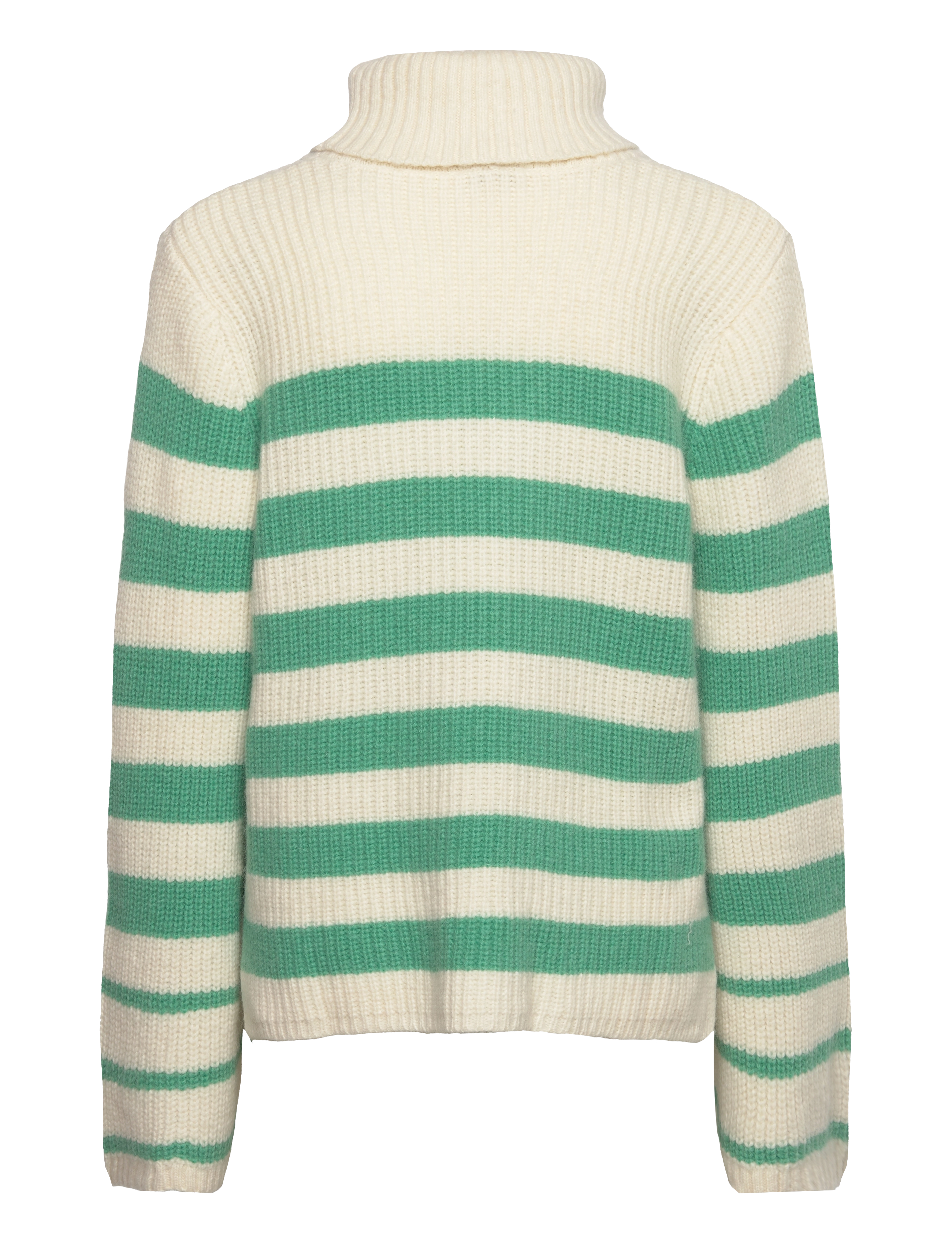 Baum und Pferdgarten - CHIKITA - turtleneck - creme green breton - 2