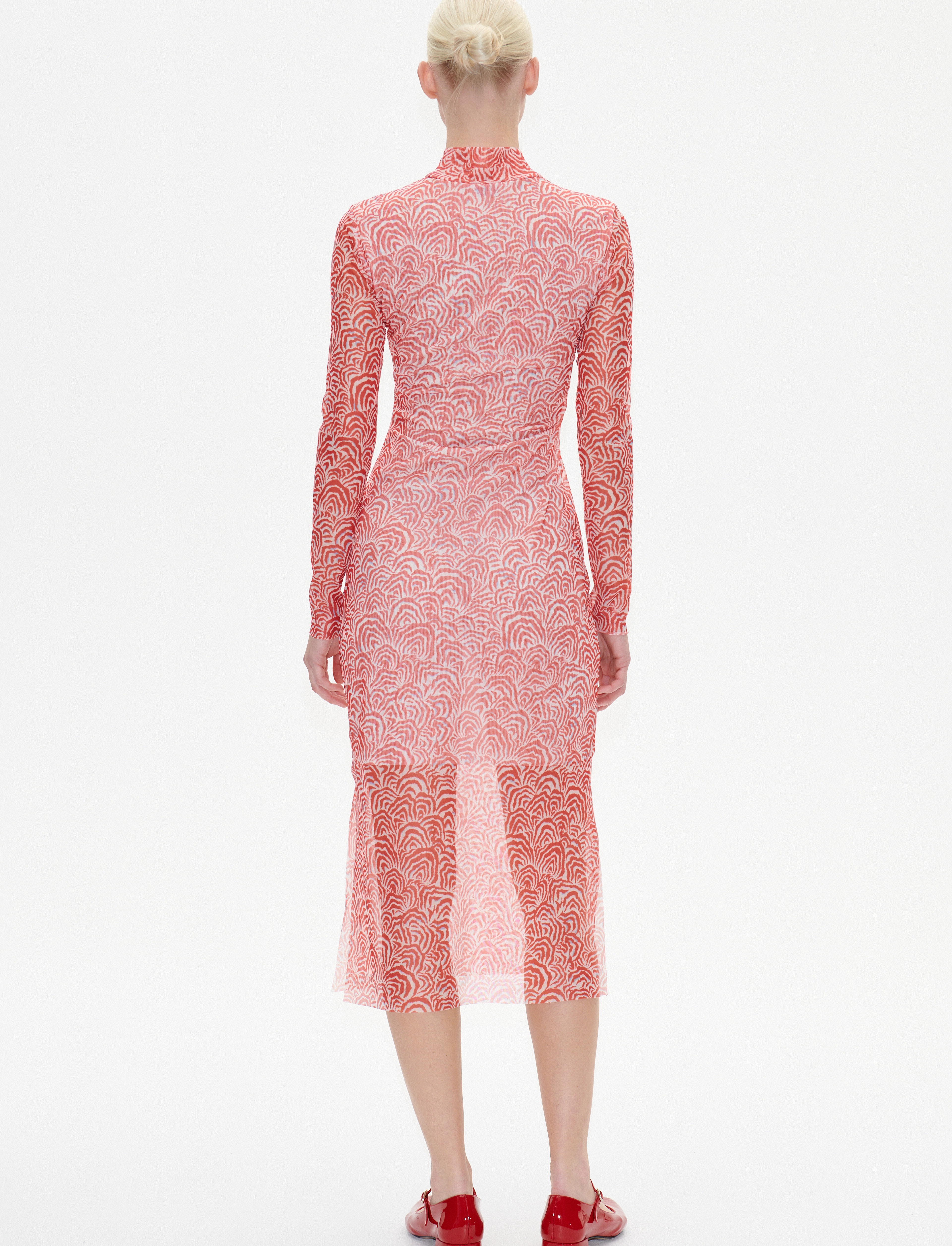 Baum und Pferdgarten - JOLAIN - midi-kleider - red zebra shell - 3