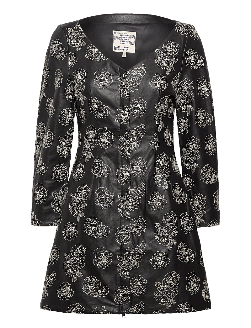 Baum und Pferdgarten - AROHI - festkjoler - black stitch flower - 1