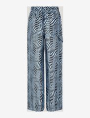 Baum und Pferdgarten - NEDDIE - wide leg trousers - blue zebra - 1