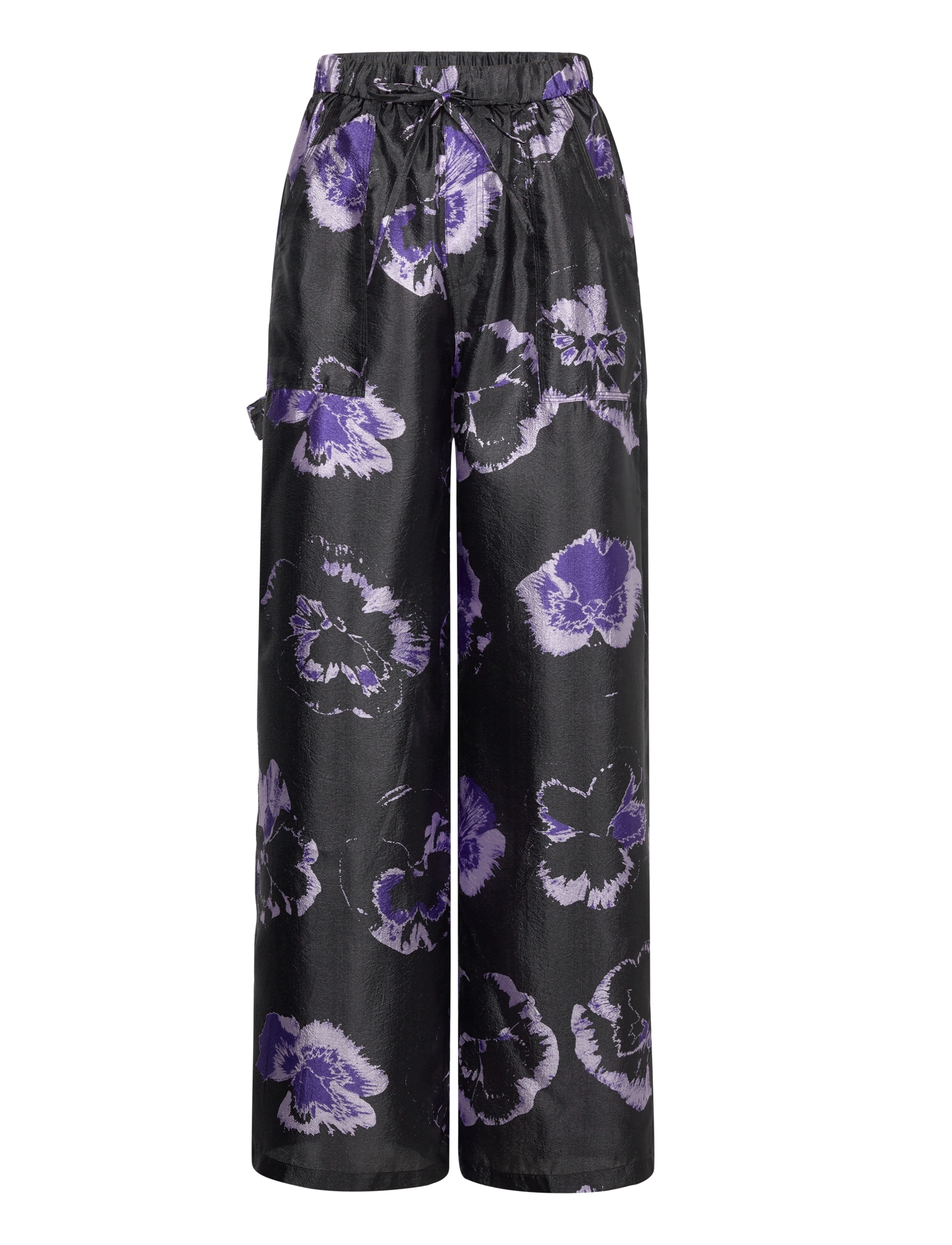 Baum und Pferdgarten NEDDIE - Kleding - PURPLE PANSY / black