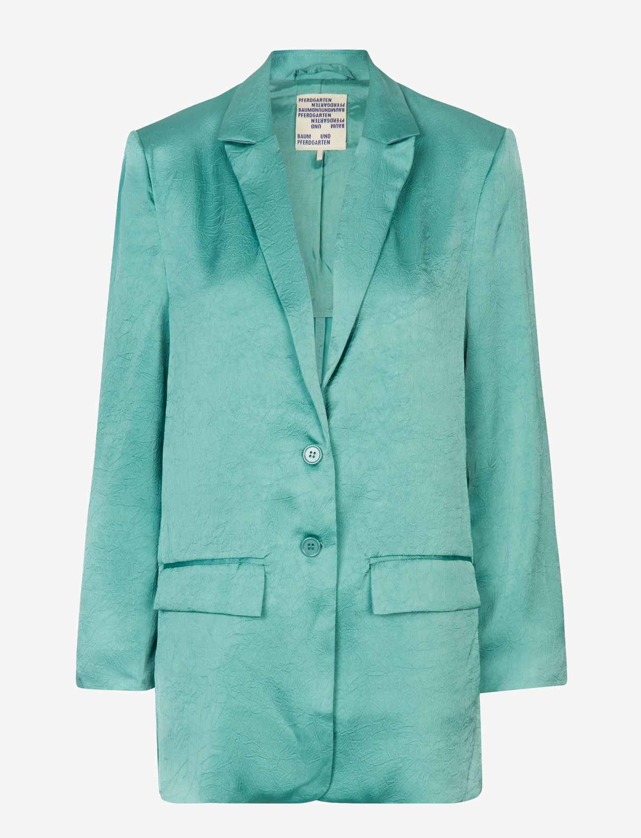 Baum und Pferdgarten - BERTHA - Ühes joones nööpidega bleiserid - trellis - 0