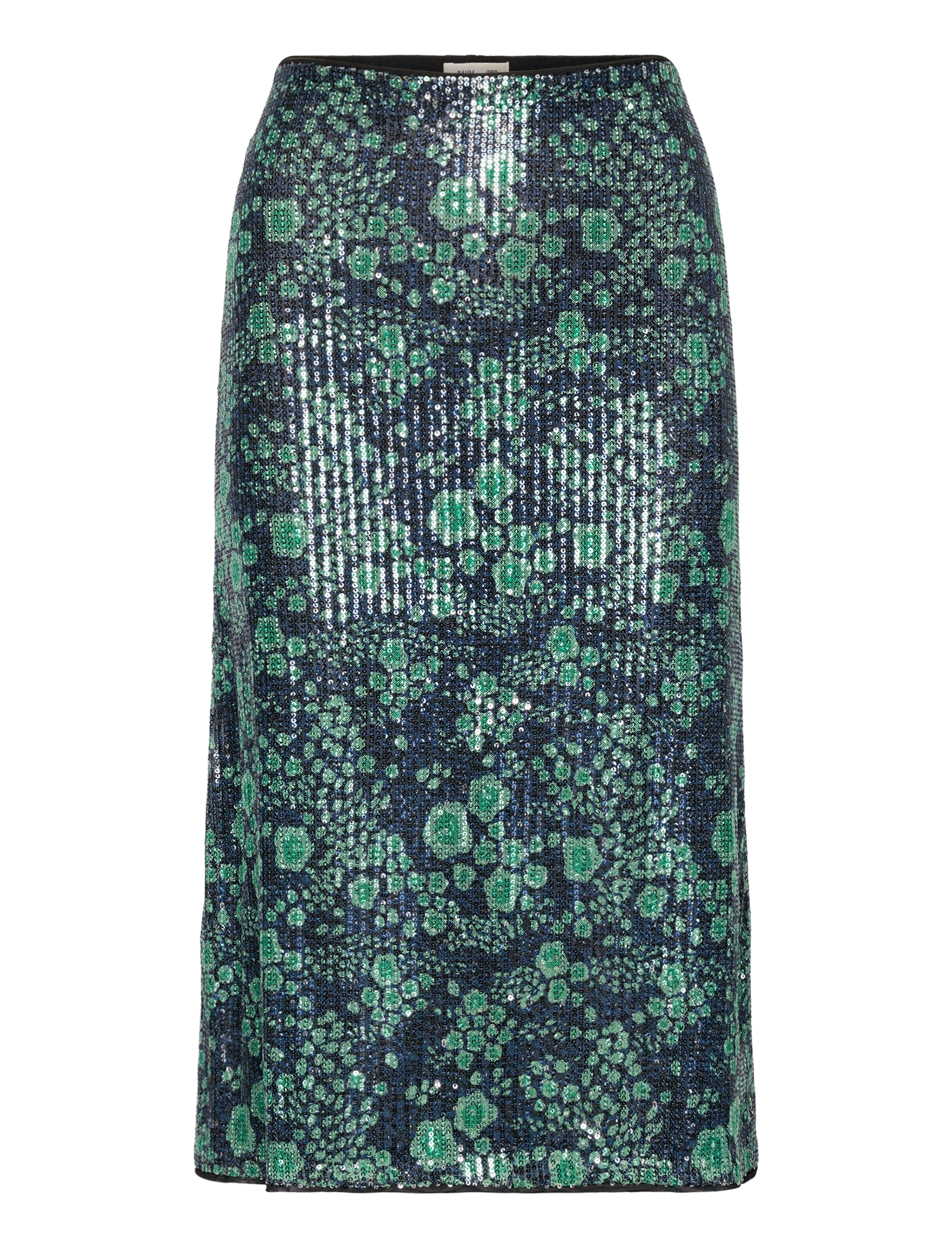 Baum und Pferdgarten JOLETTE - Kleding - GREEN SEQUINCE FLOWER / green