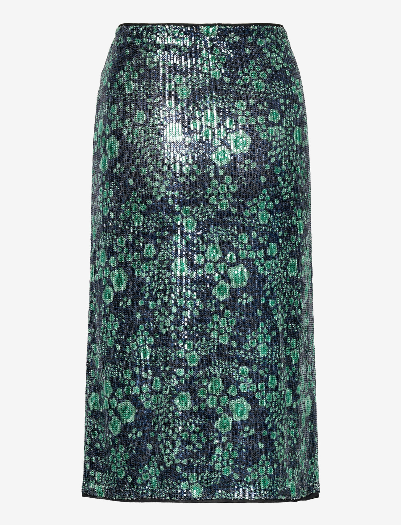 Baum und Pferdgarten - JOLETTE - midi-röcke - green sequince flower - 1