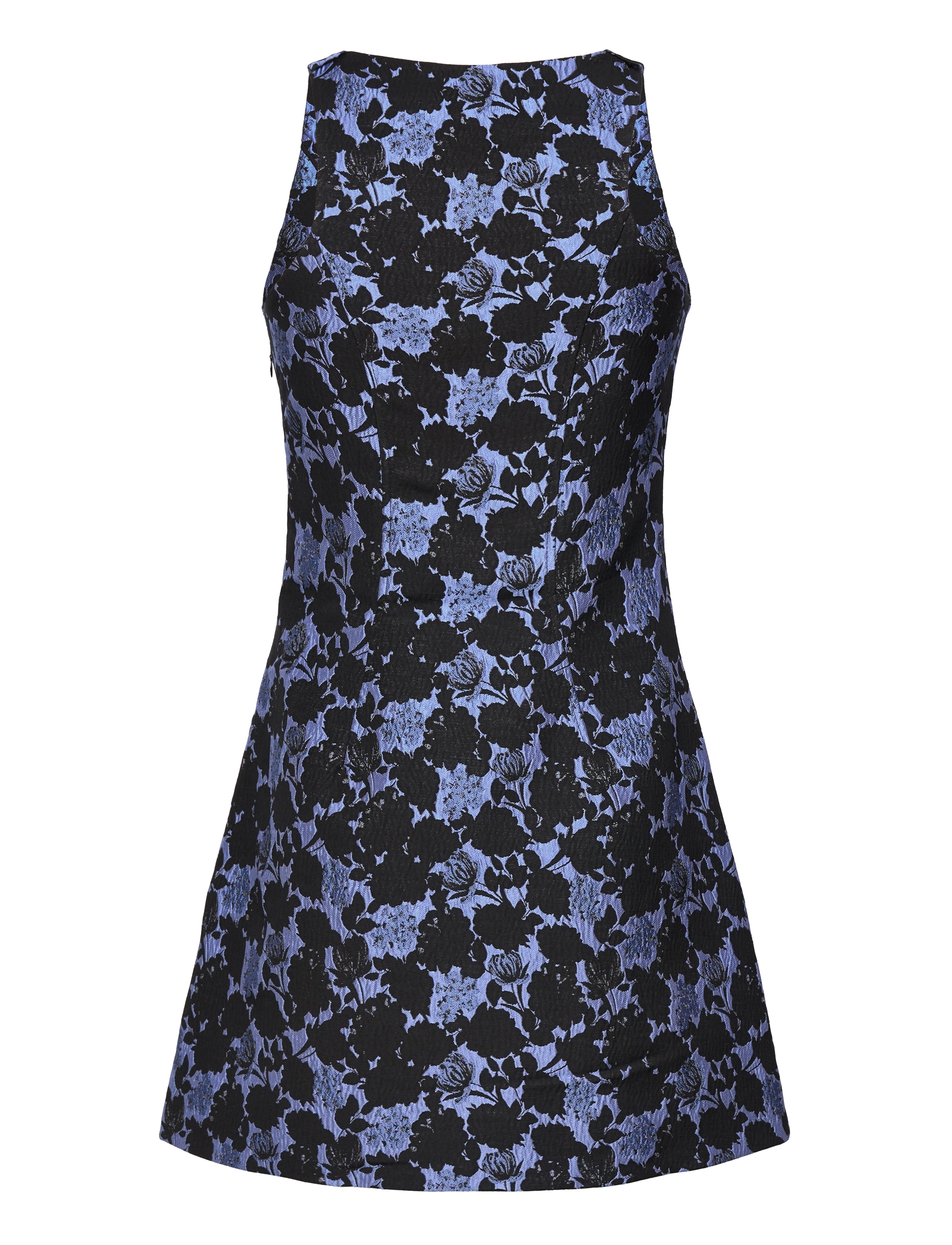 Baum und Pferdgarten - ALBIE - festkjoler - blue flower jacquard - 2