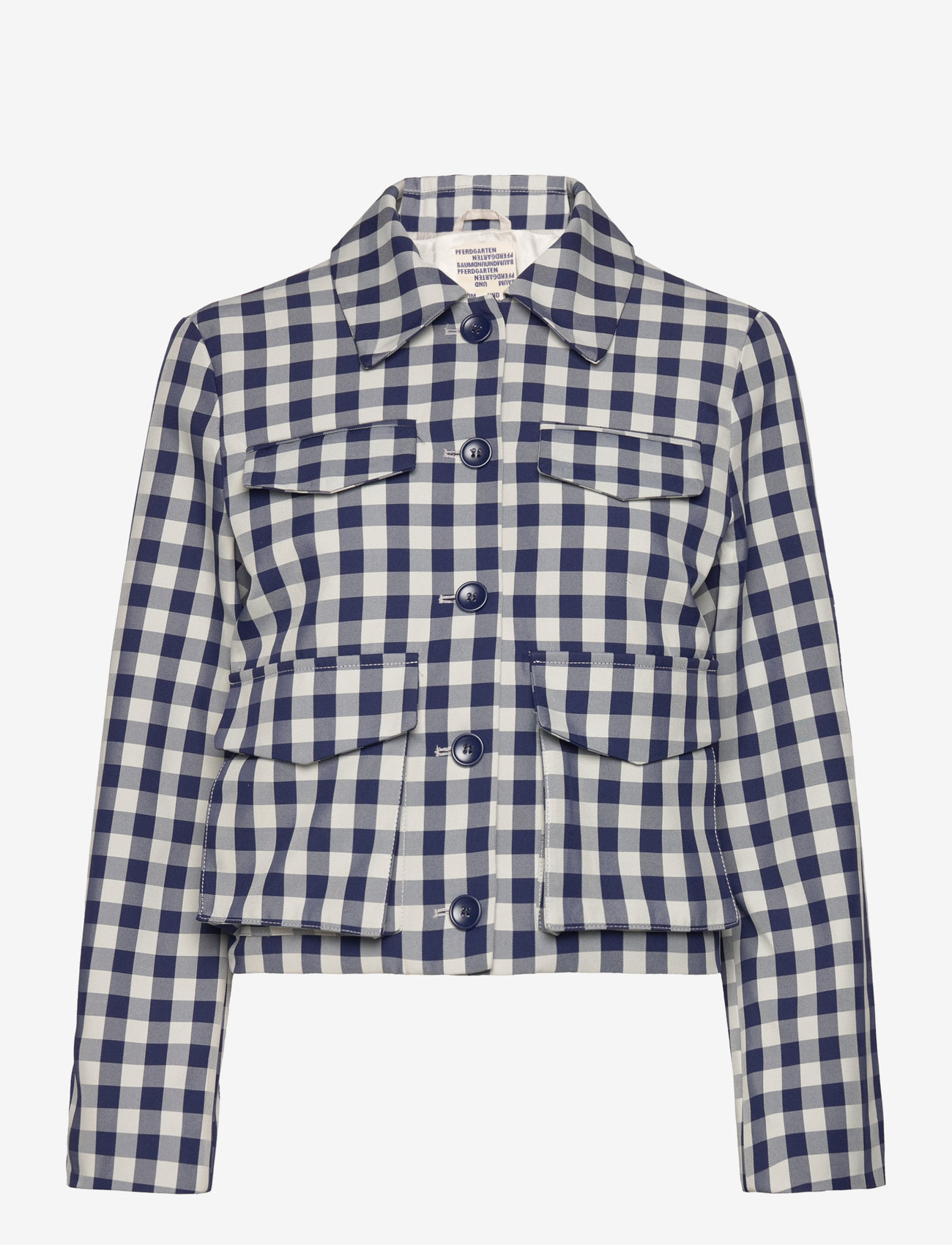 Baum und Pferdgarten - BIJOU - autumn clothing - blue copenhagen check - 0