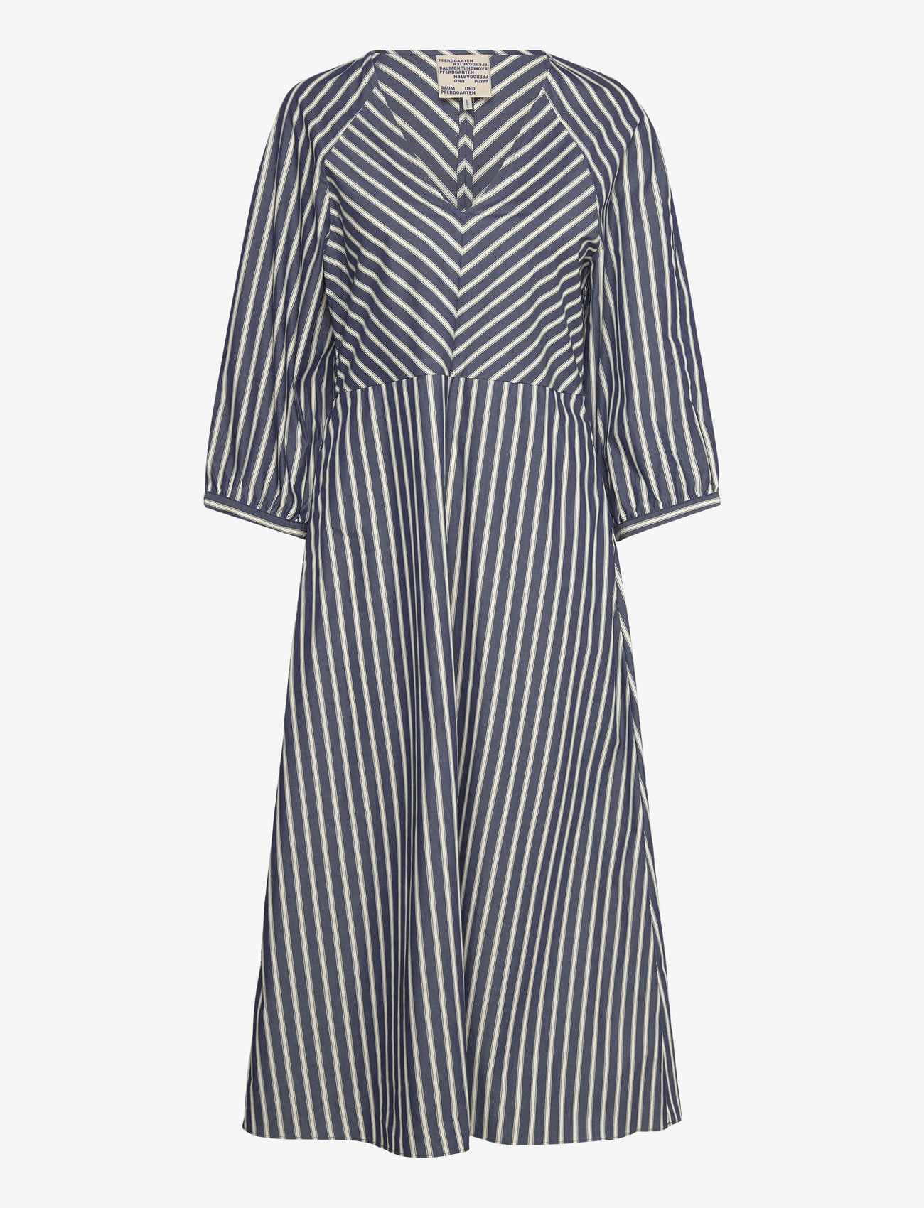 Baum und Pferdgarten - ABA - midikleidid - blue cph stripe - 0
