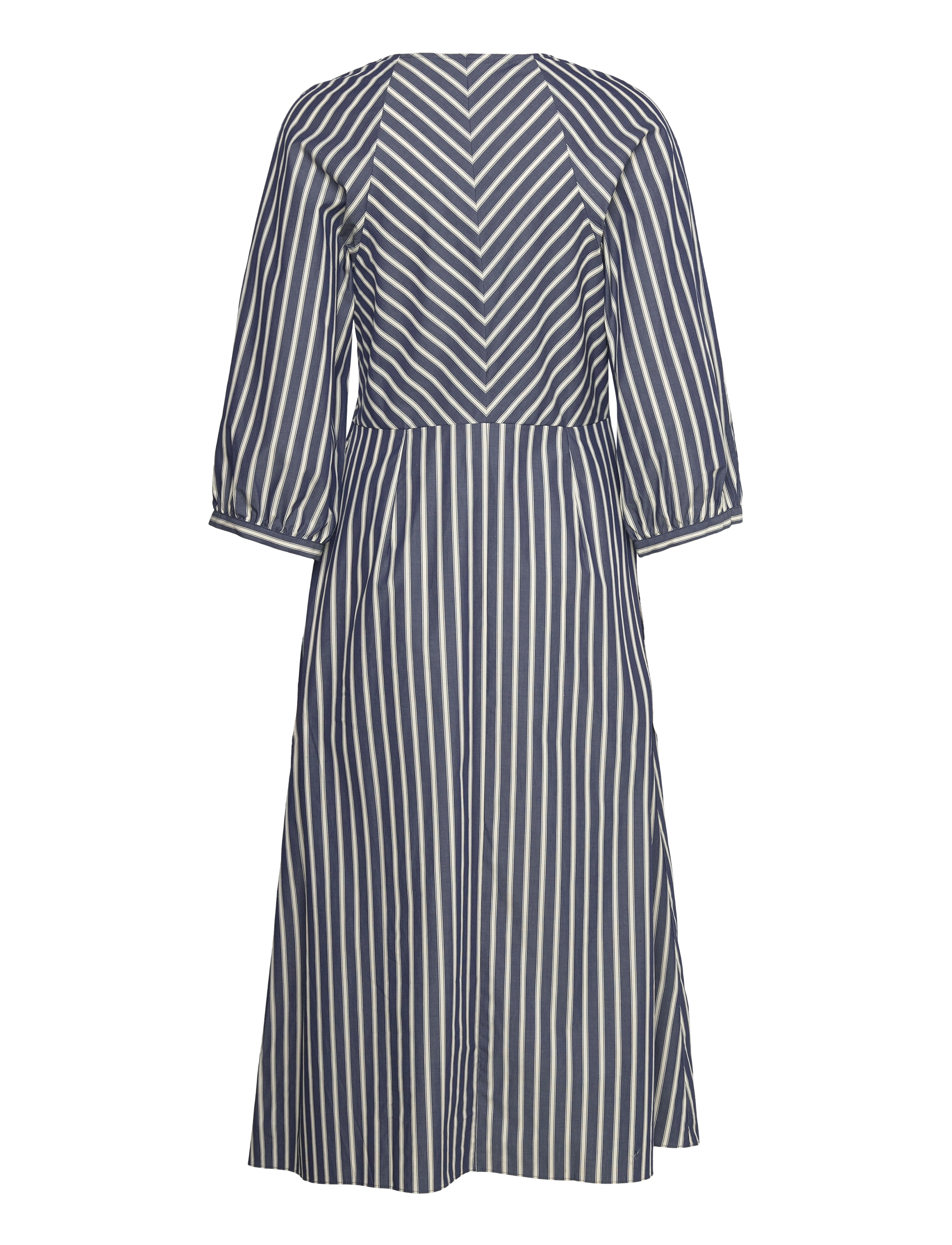 Baum und Pferdgarten - ABA - midiklänningar - blue cph stripe - 2