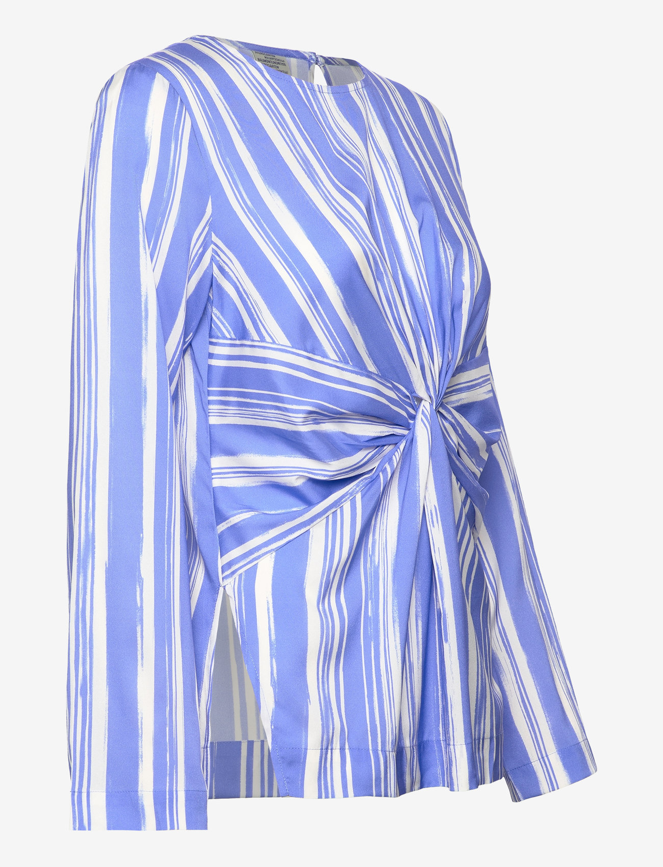 Baum und Pferdgarten - MALU - langärmlige blusen - blue painted stripe - 2