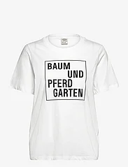 Baum und Pferdgarten - JAWO - t-shirts - bright white black logo - 1