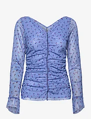 Baum und Pferdgarten - JAMI - long sleeved blouses - light blue mini rose - 1